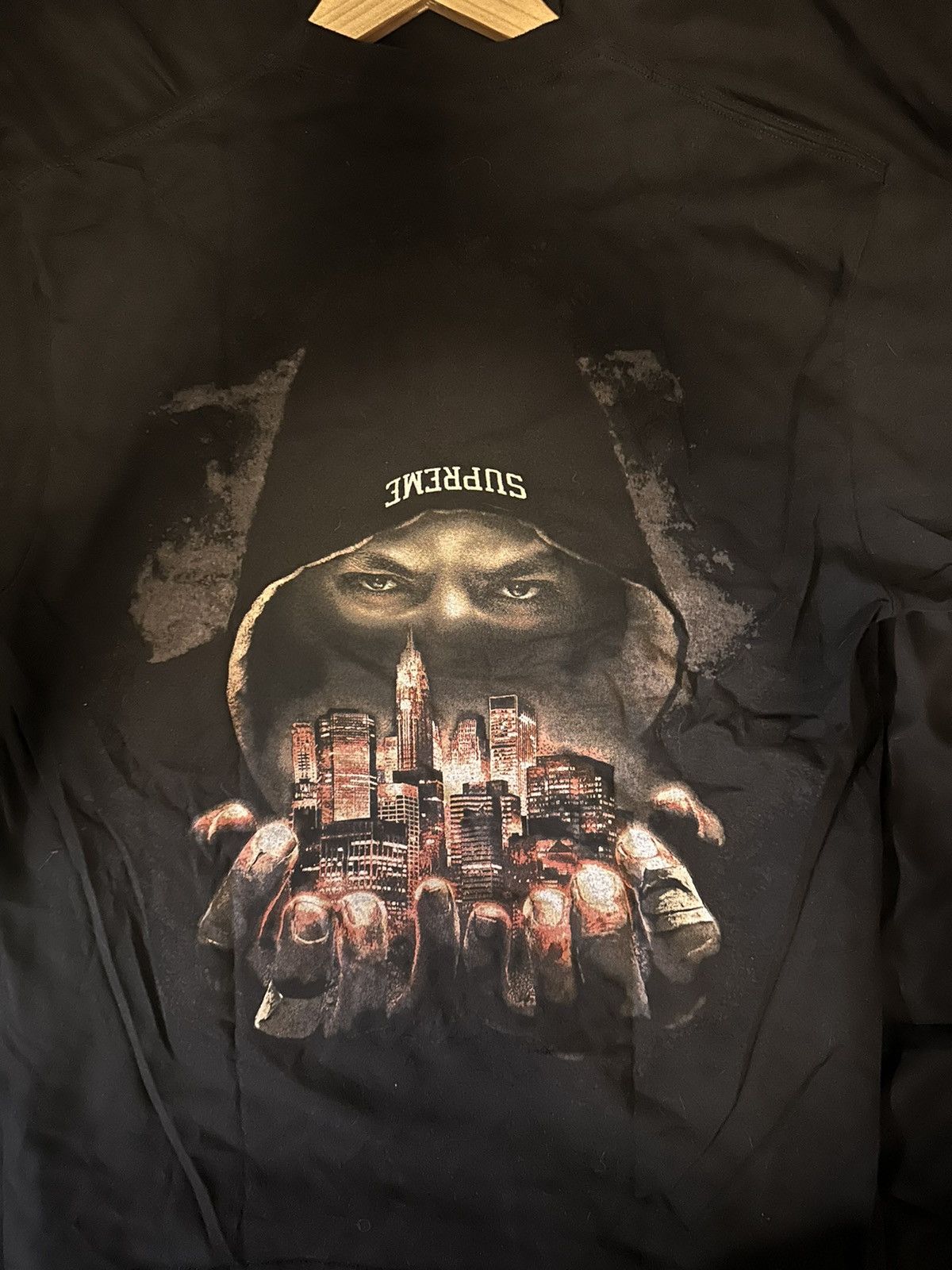 Supreme Supreme Fighter Tee Black Size US M / EU 48-50 / 2 - 2 Thumbnail