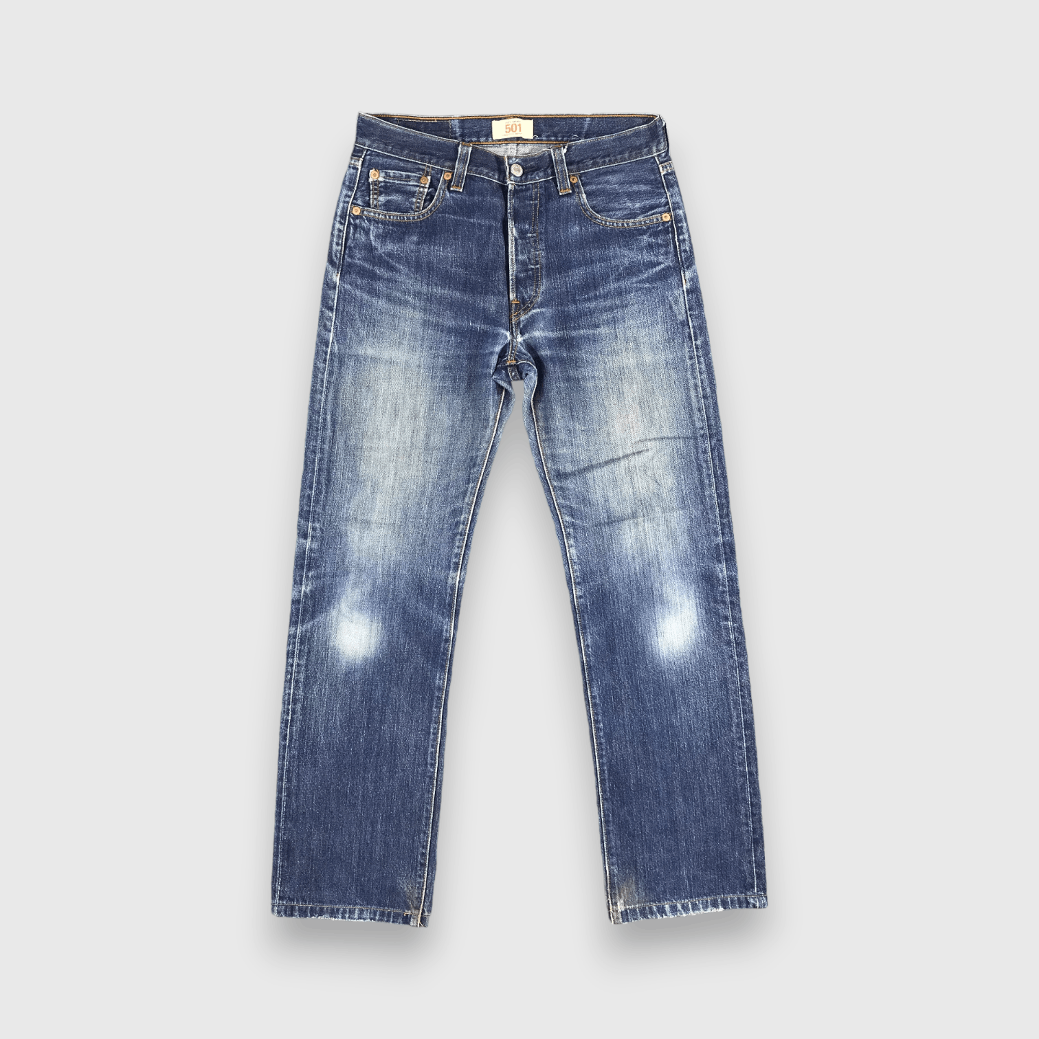 Levi's Vintage Blue Wash Levis 501 Jeans-J1904 Size US 31 - 1 Thumbnail