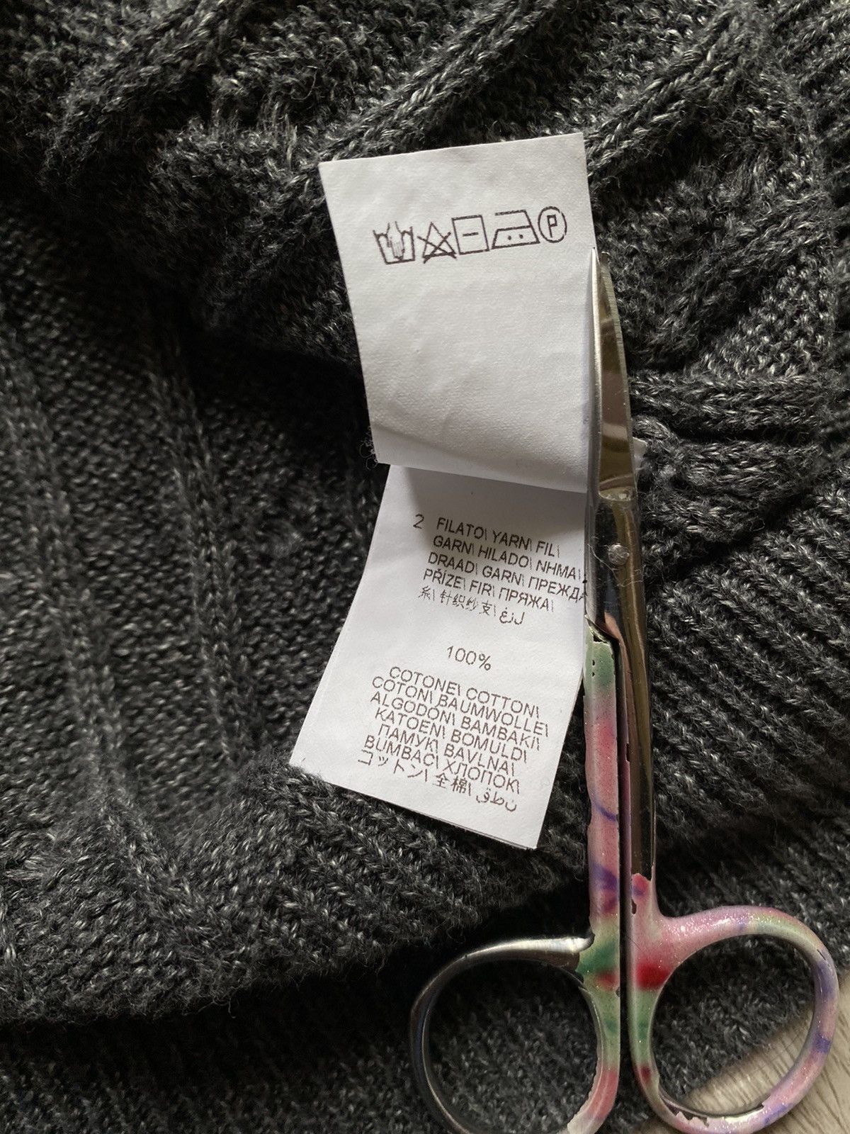 Brunello Cucinelli Brunello Cucinelli sweater v-neck linen/cotton knit Size US L / EU 52-54 / 3 - 10 Thumbnail