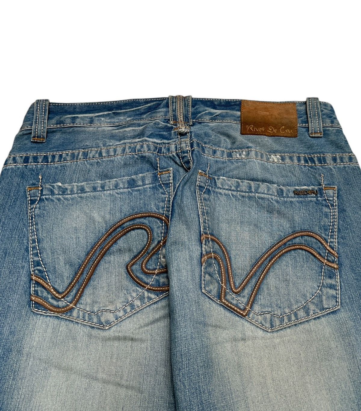 Vintage Rare Design Vintage Brand River De Cru Jeans 2000s Size US 34 / EU 50 - 4 Thumbnail