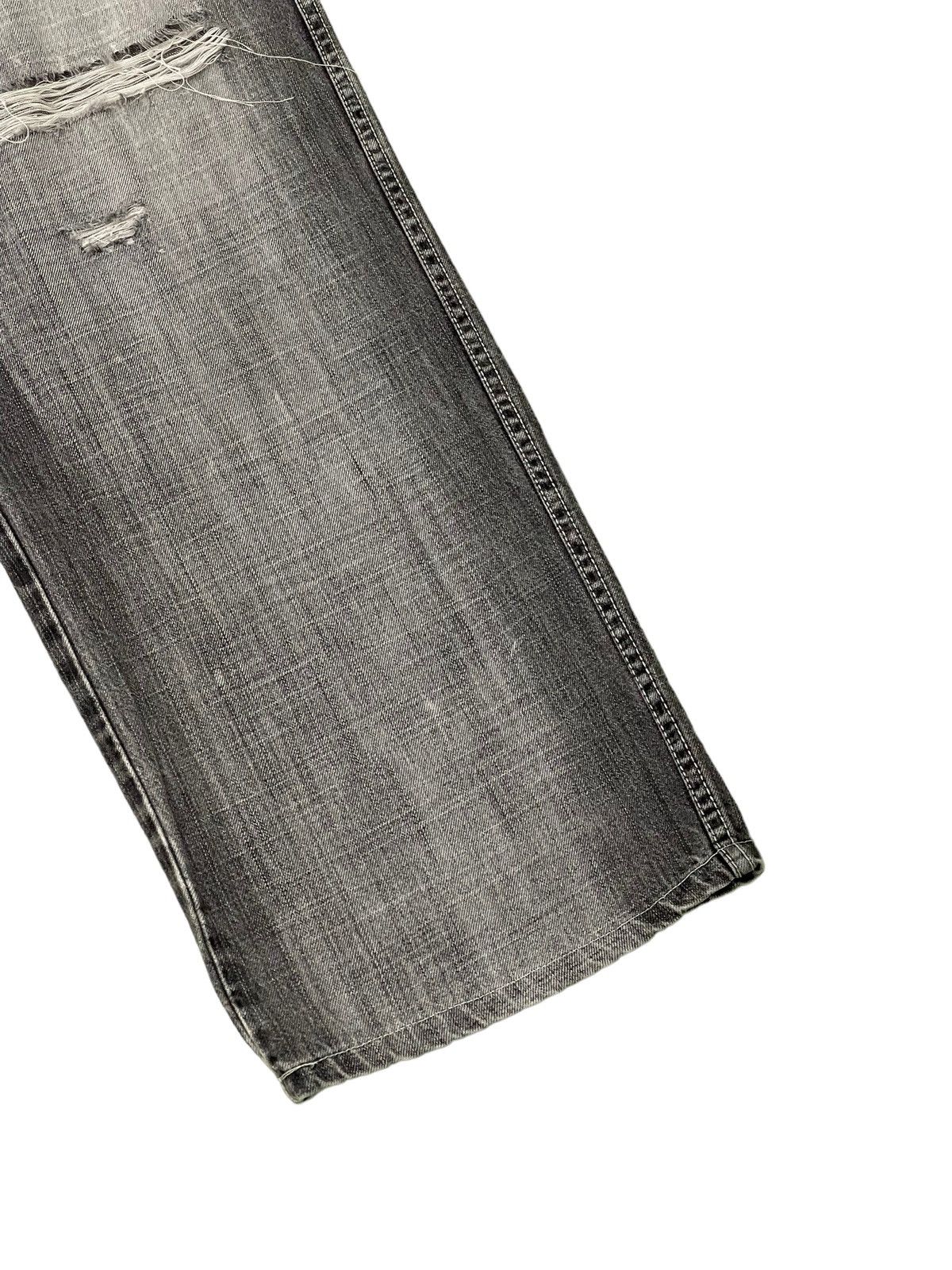 Pelle Pelle Wide Baggy Jeans Pelle Pelle Marc Buchanan Distress 7🟦6 Size US 34 / EU 50 - 5 Thumbnail