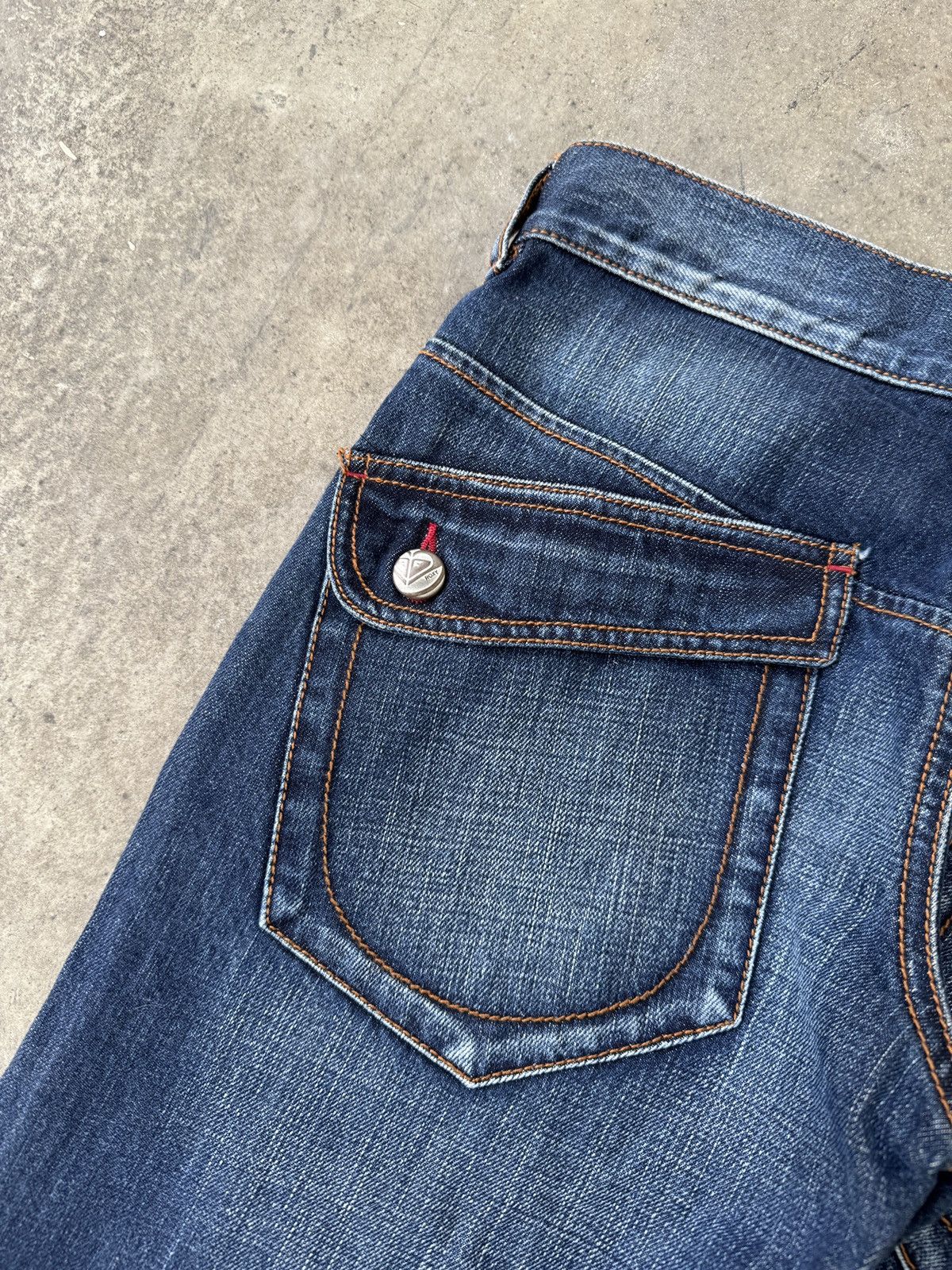 Vintage Vintage y2k Roxy Jeans Denim Pants Size 29" - 6 Thumbnail