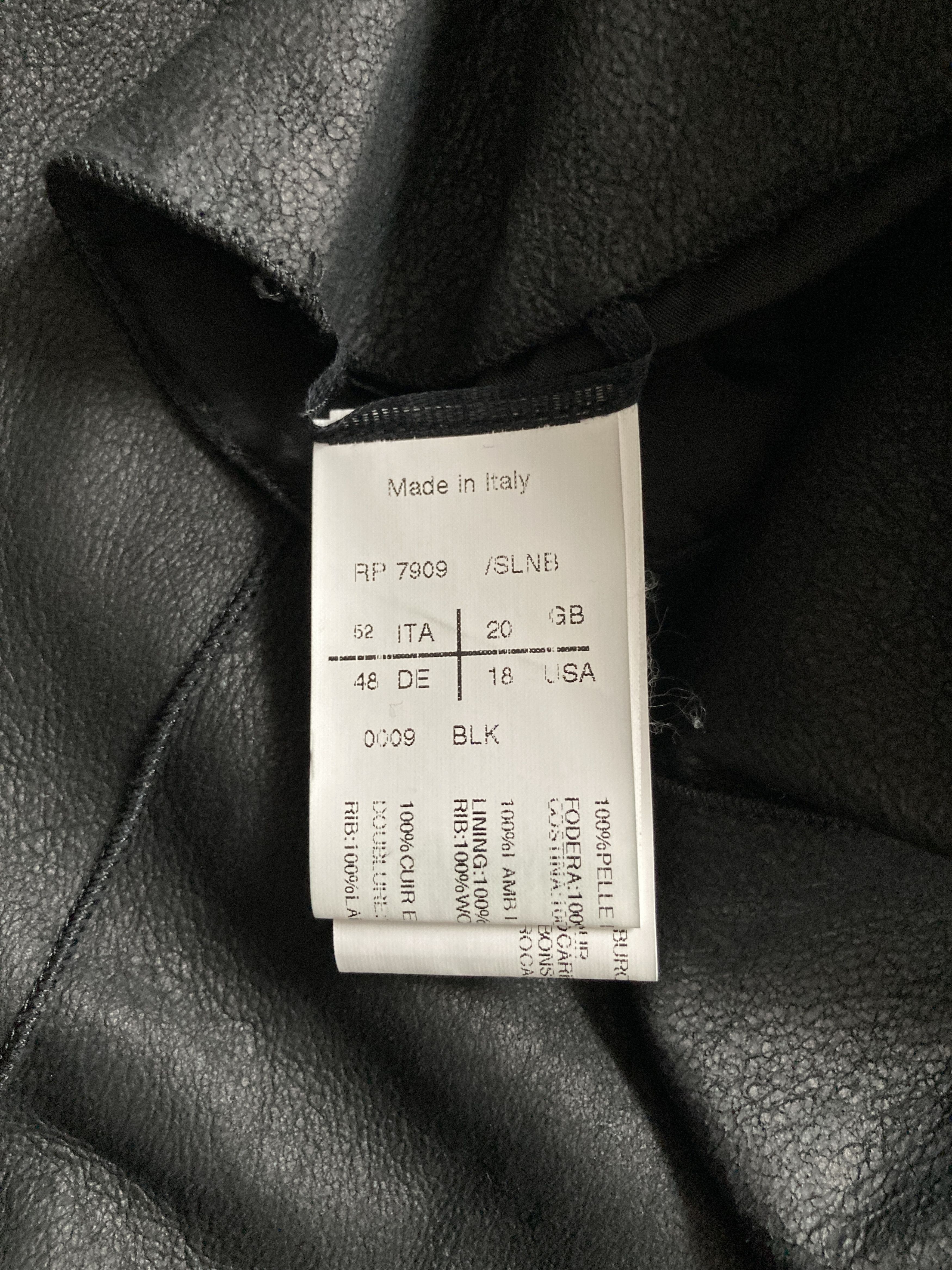 Rick Owens S/S 13 "ISLAND" Blistered Lamb Leather Coat Rick Owens Size US L / EU 52-54 / 3 - 19 Thumbnail