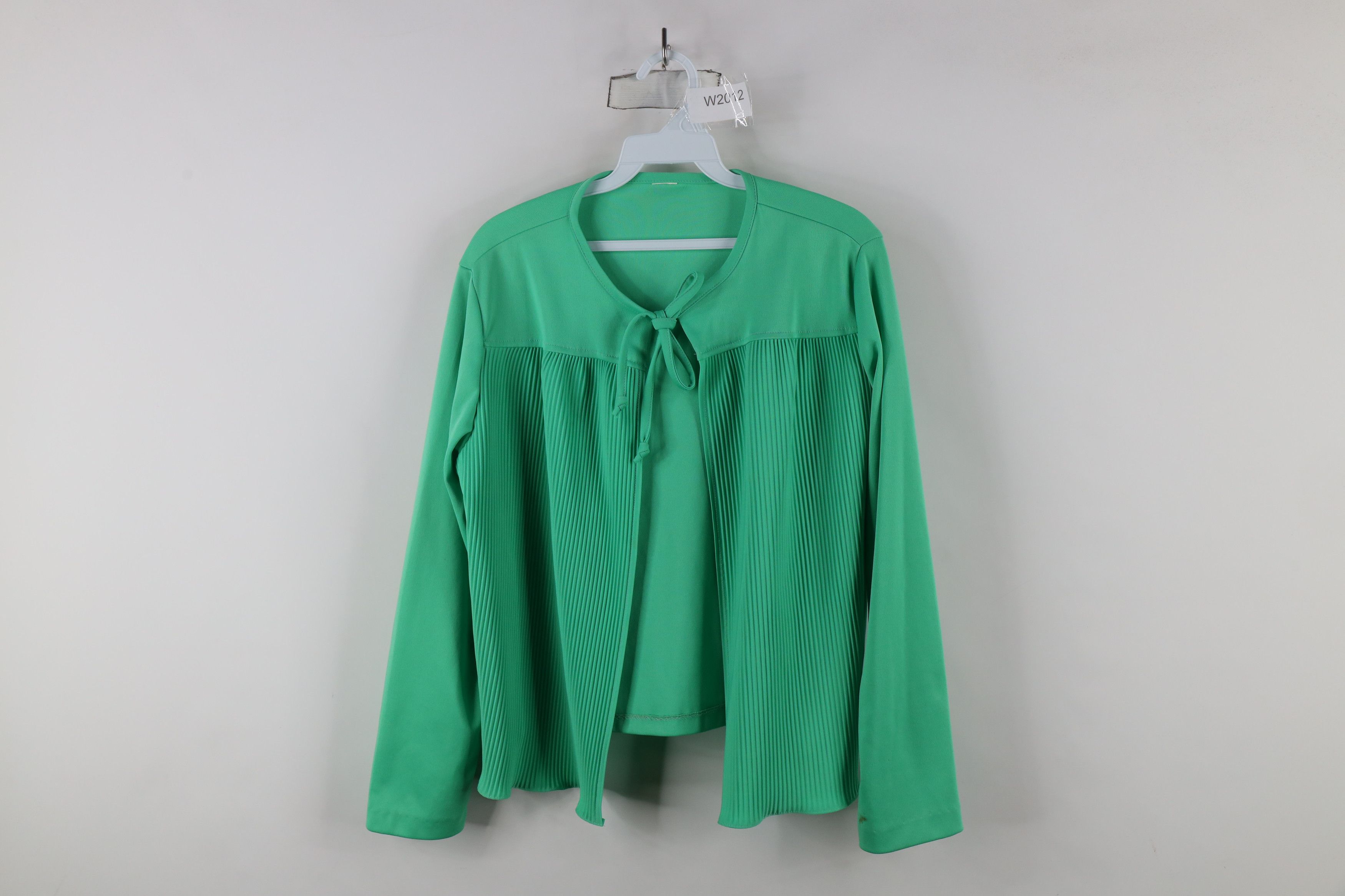 Vintage Vintage 70s Streetwear Accordion Knit Cardigan Sweater Size L / US 10 / IT 46 - 1 Thumbnail