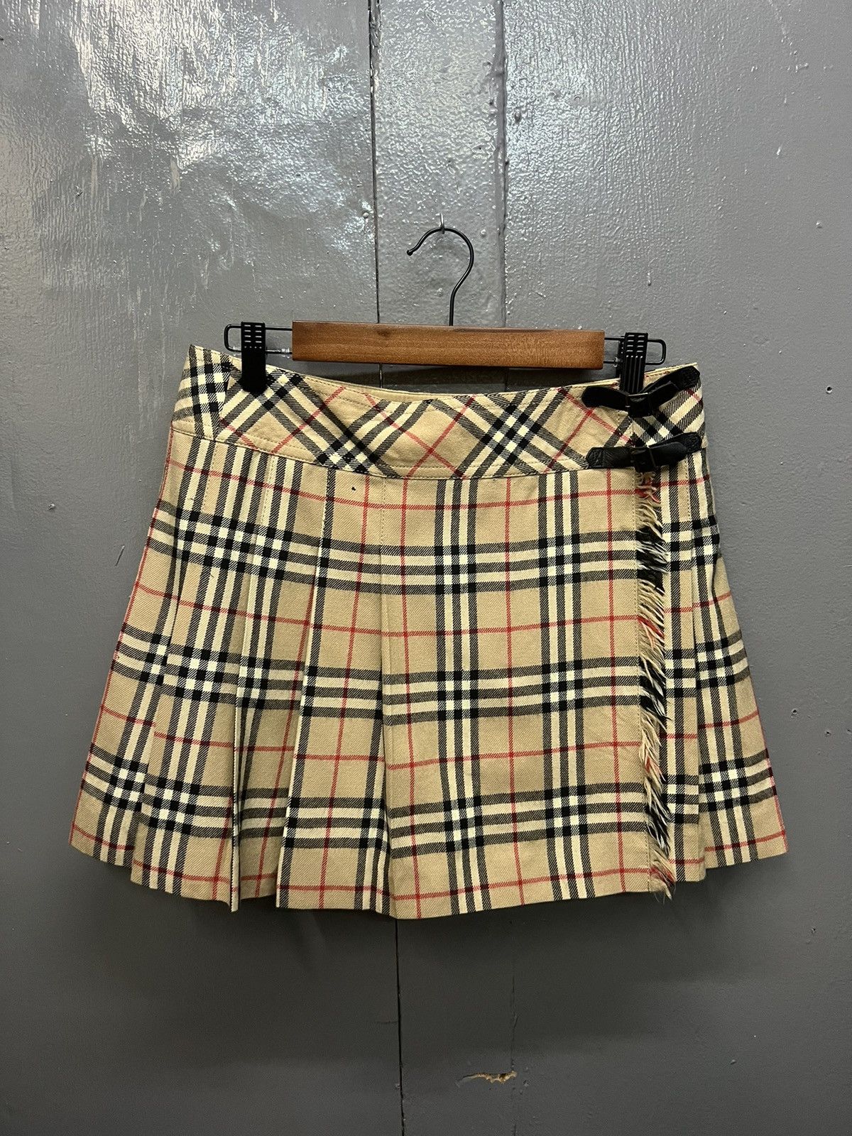 Burberry London Blue Label Novacheck Mini Skirt