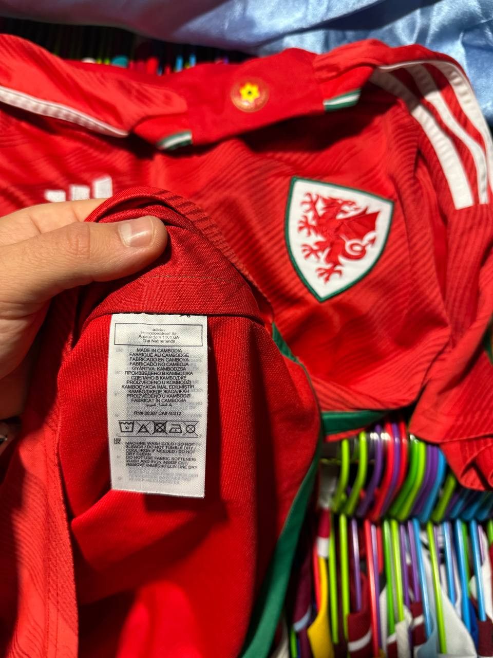 Adidas Wales National Team 2022 Adidas Soccer Jersey Size US XS / EU 42 / 0 - 12 Thumbnail