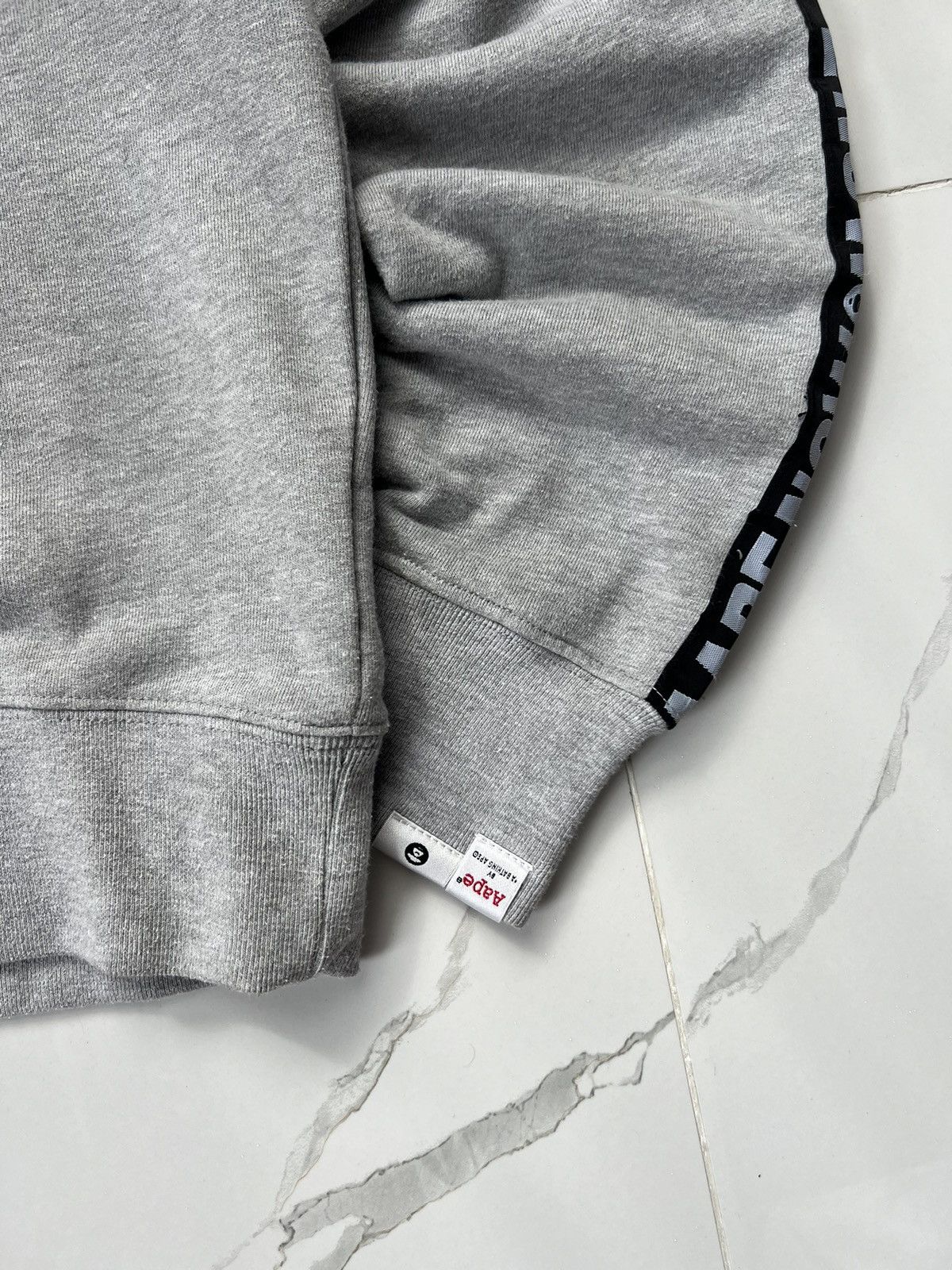 Aape × Vintage AAPE NOW BY BATHING APE RETRO Y2K CREWNECK BIG LOGO LAMPAS Size US XL / EU 56 / 4 - 2 Thumbnail