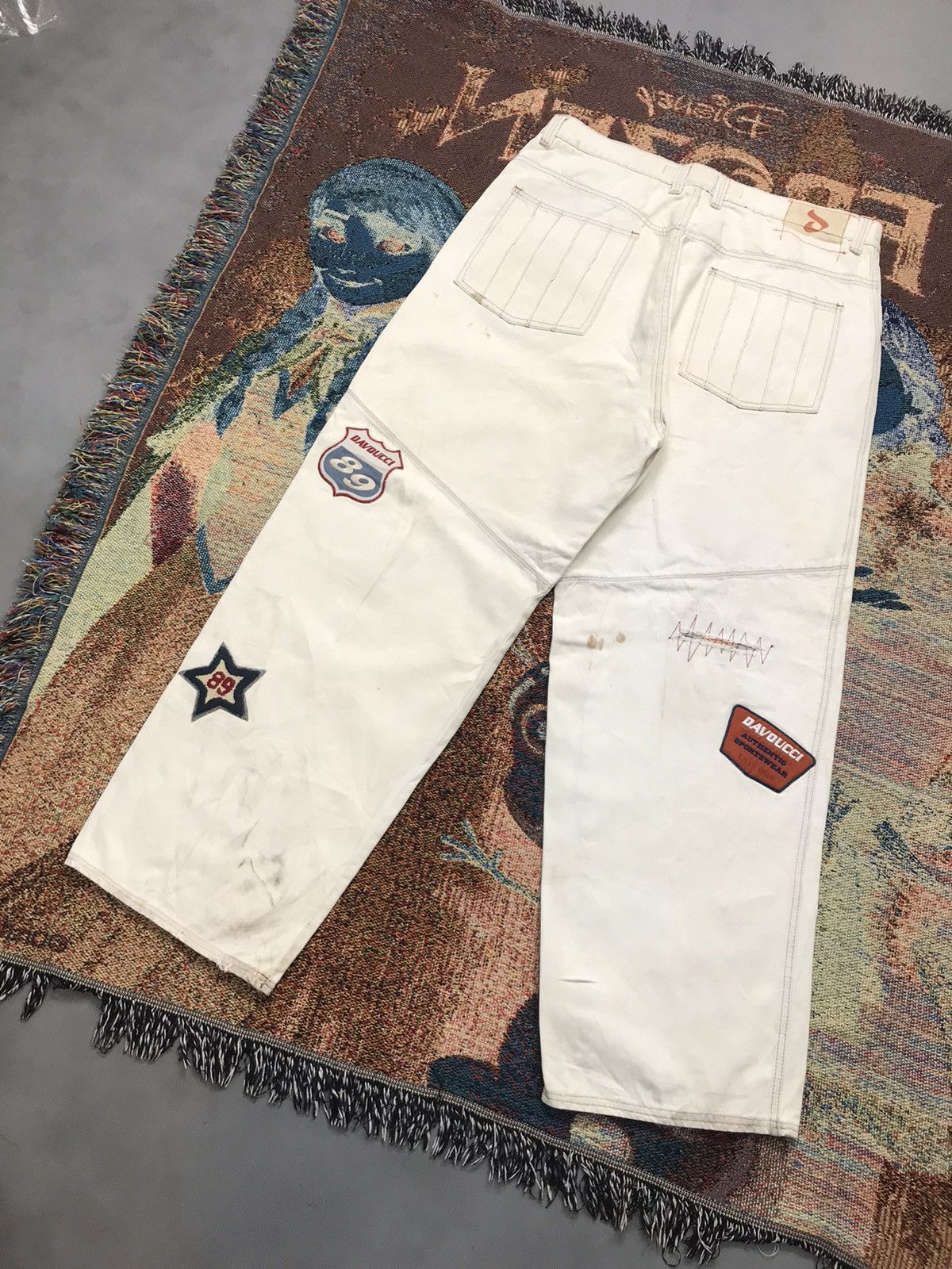 Other Vintage HipHop patched baggy denim Size US 40 / EU 56 - 15 Thumbnail