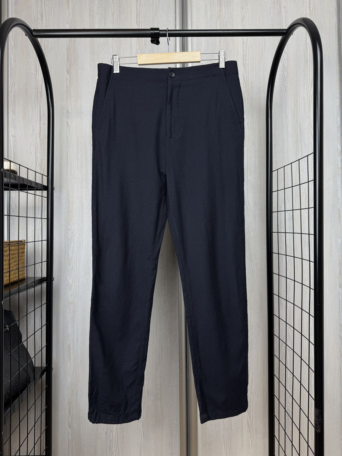 Acne Studios Acne Studios Pace Wool PAW16 casual navy blue pants Size US 30 / EU 46 - 3 Thumbnail