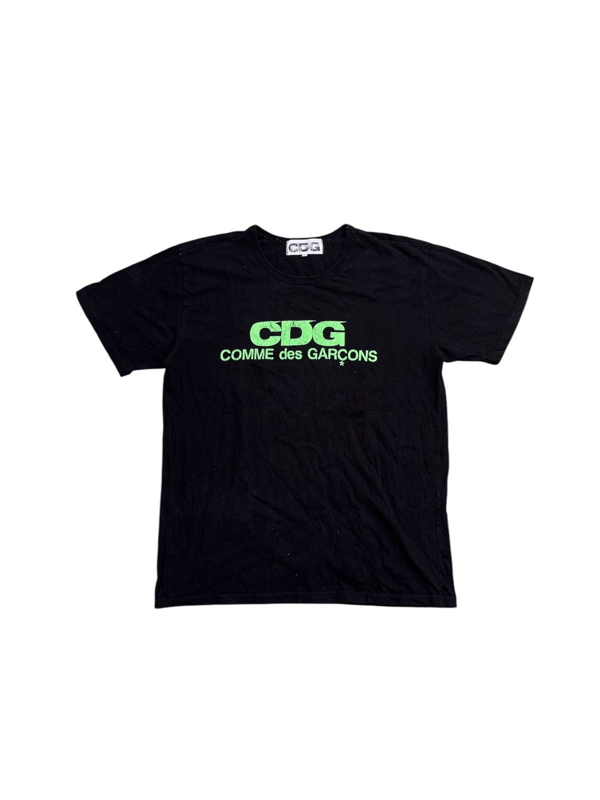 CDG by Comme des Garcons VINTAGE CDG LOGO TEE Size US XL / EU 56 / 4 - 1 Thumbnail