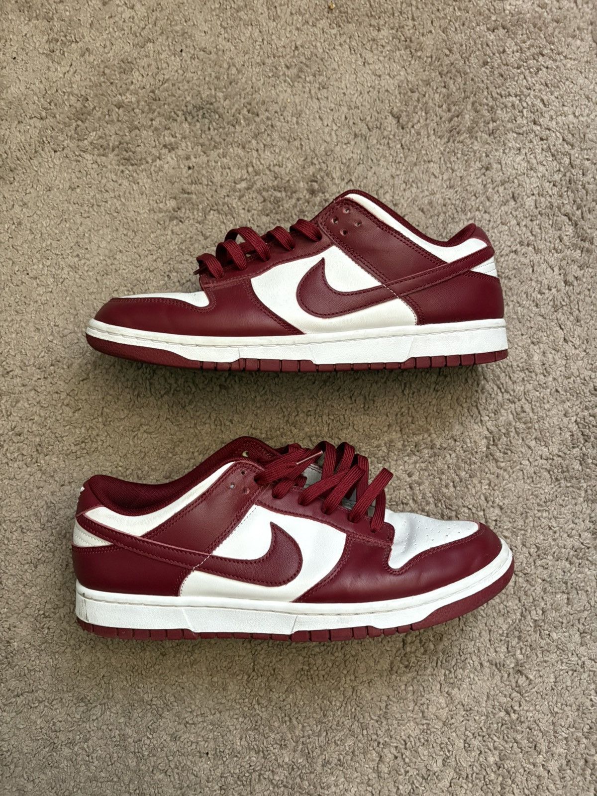 Nike Nike Team Red Dunks Size US 11 / EU 44 - 2 Thumbnail