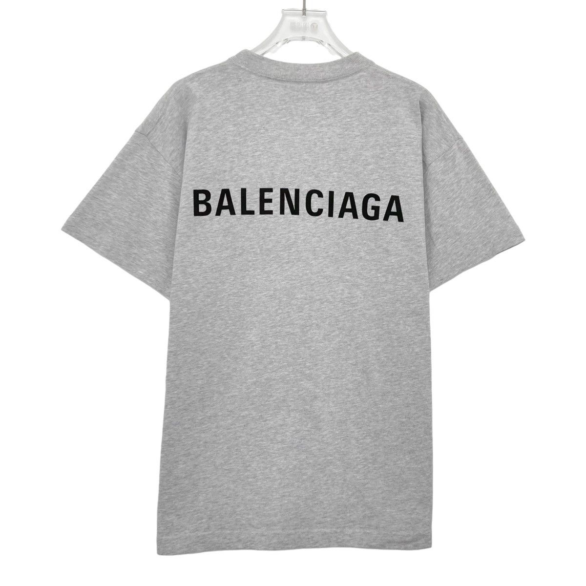 Balenciaga Balenciaga Plain Logo Printed Short Sleeve T-shirt K26WX Size US XS / EU 42 / 0 - 2 Thumbnail