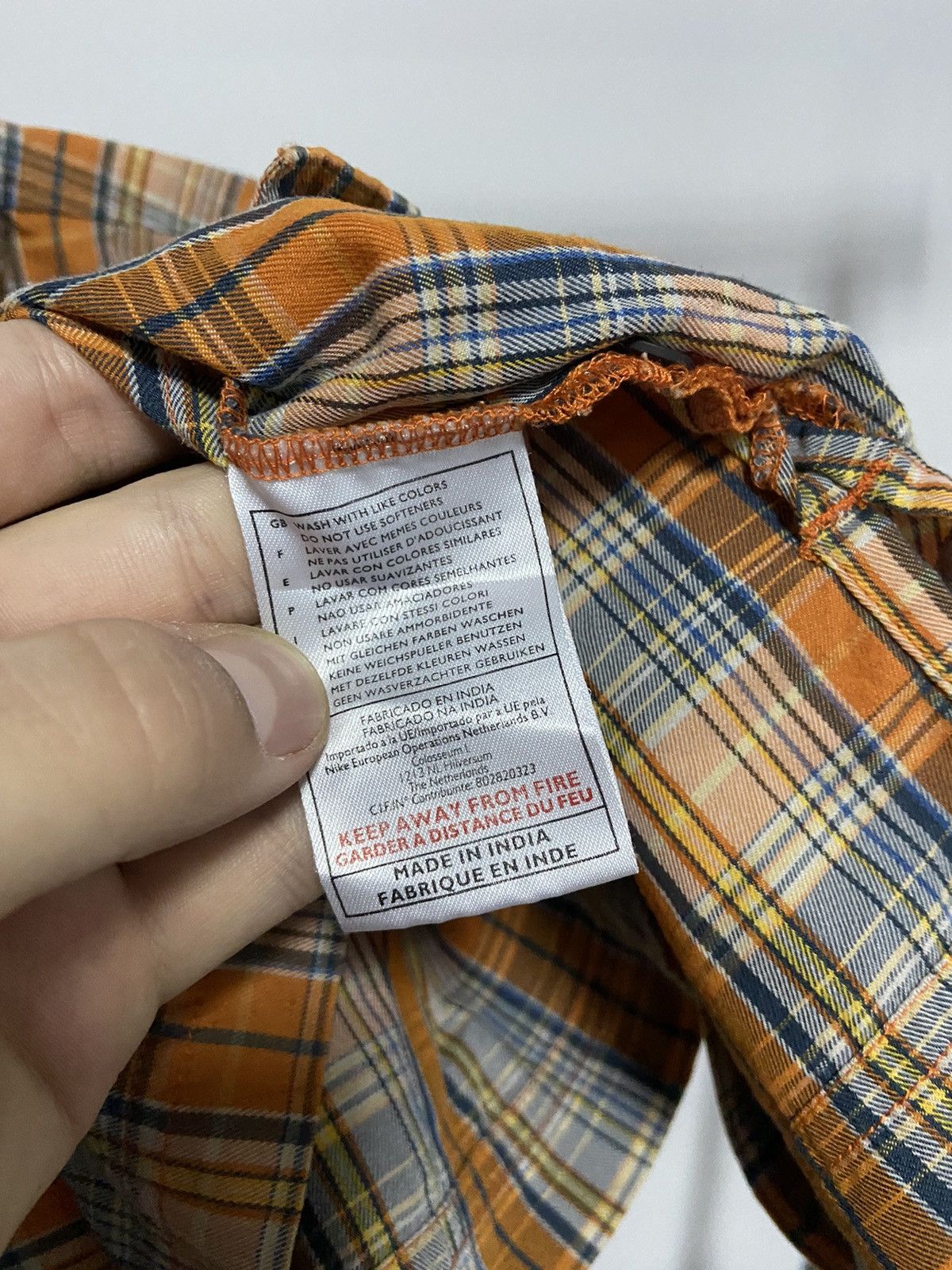 Nike ACG × Vintage Nike ACG Button Ups short sleeve small logo Mesh check Size US L / EU 52-54 / 3 - 7 Thumbnail
