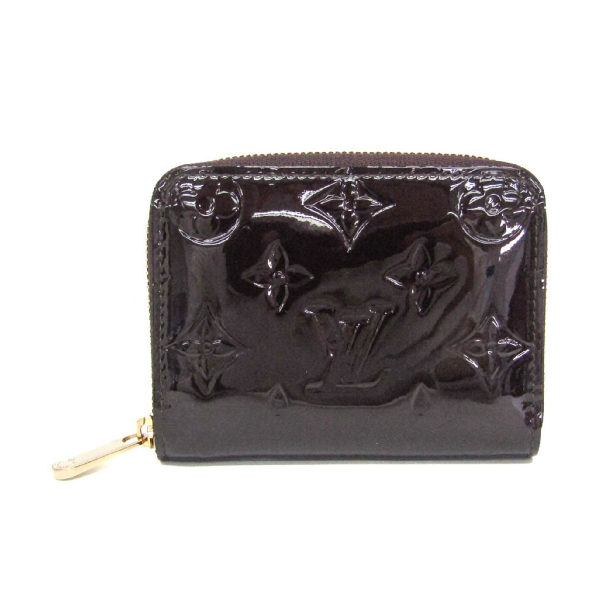 Louis Vuitton Louis Vuitton Monogram Vernis Zippy Coin Purse M93607 Women's Monogram Vernis Coin Purse/coin Case Amarante Size ONE SIZE - 1 Thumbnail