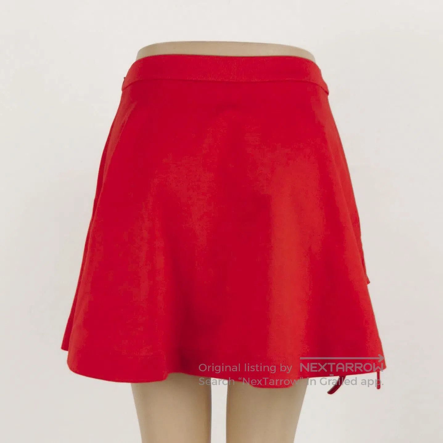 Prada Prada Red Cotton Logo. Size 39" - 3 Thumbnail