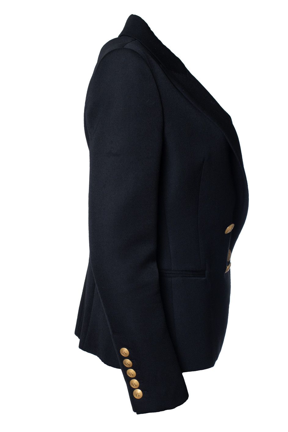 Pierre Balmain Pierre Balmain, black double breasted blazer Size M / US 6-8 / IT 42-44 - 4 Thumbnail