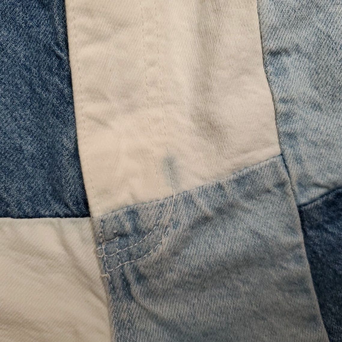 Pacsun PacSun Women Jeans Shorts 27 Blue Denim Eco Pieced Patchwork Mom Retro 90s Style Jeans Shorts Women 27 Blue Denim Patchwork Mom Retro 90s PacSun Size 27" / US 4 / IT 40 - 2 Thumbnail