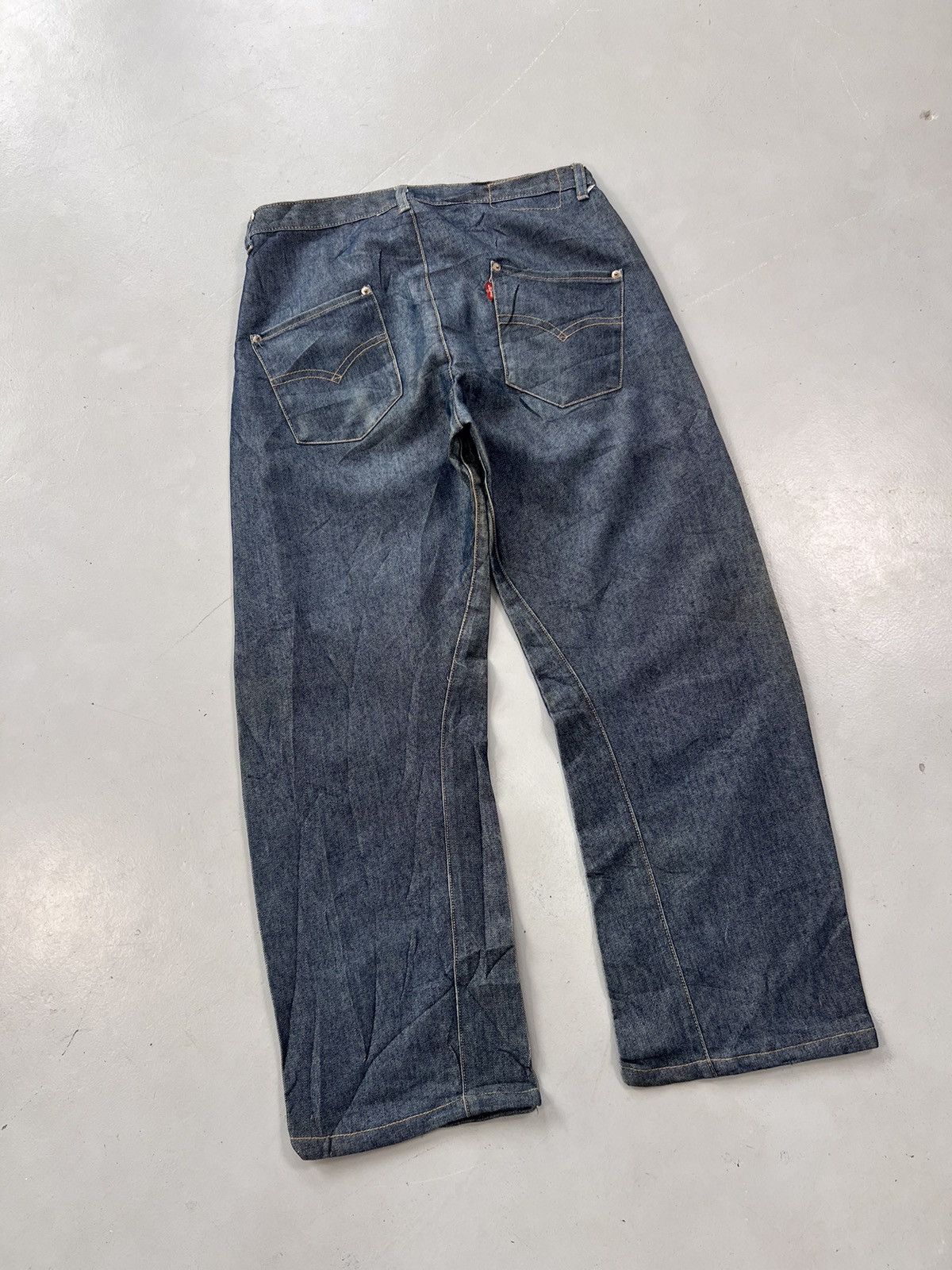 Levi's Vintage Levi’s engineer jeans denim Size US 31 - 2 Thumbnail