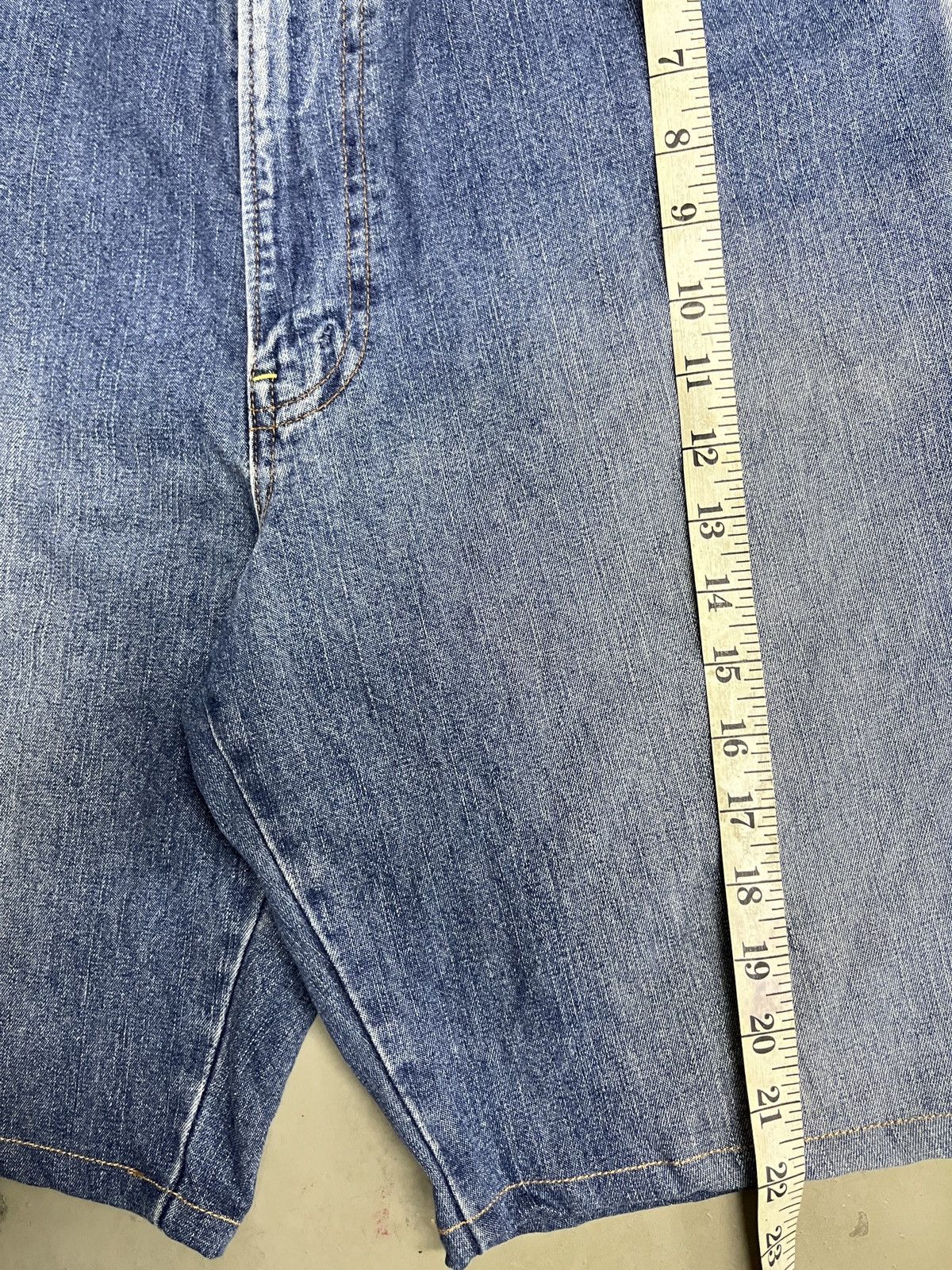 Big John × Japanese Brand × Jean 90s Vintage Big John Carpenter Shorts Denim Size US 34 / EU 50 - 9 Thumbnail
