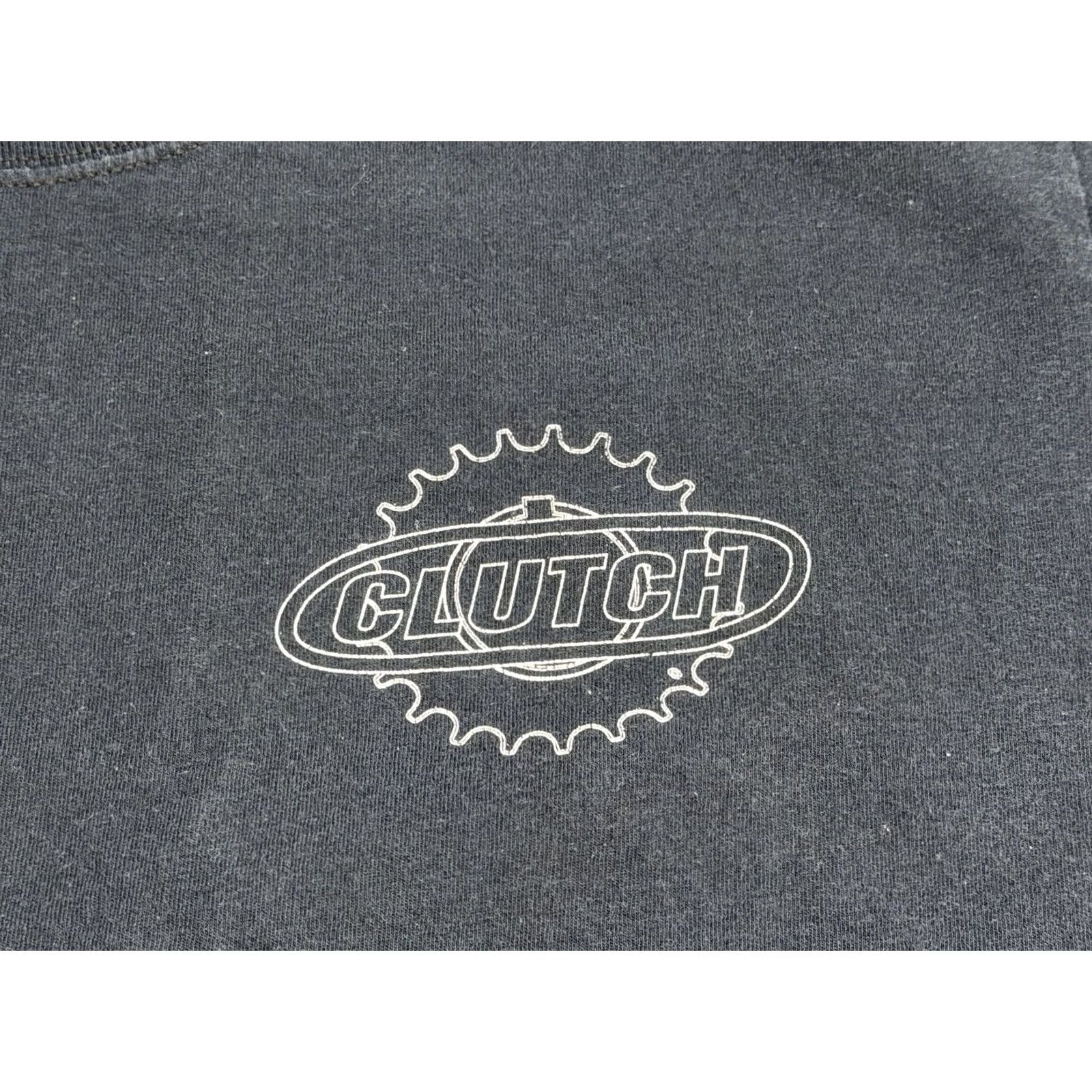 Fruit Of The Loom VINTAGE Fruit of the Loom T-Shirt Black Short Sleeve 1990s Cars 90s Band Clutch Mens M Shirt Graphic Print Size US M / EU 48-50 / 2 - 3 Thumbnail
