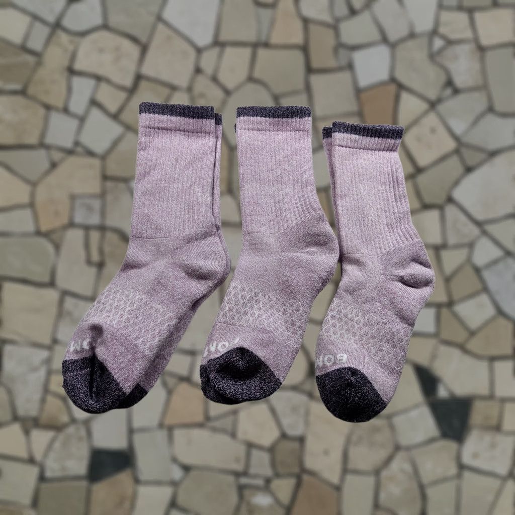 Vintage Bombas Crew Socks Size S Lot Of 3 Pairs Marled Size ONE SIZE - 1 Thumbnail