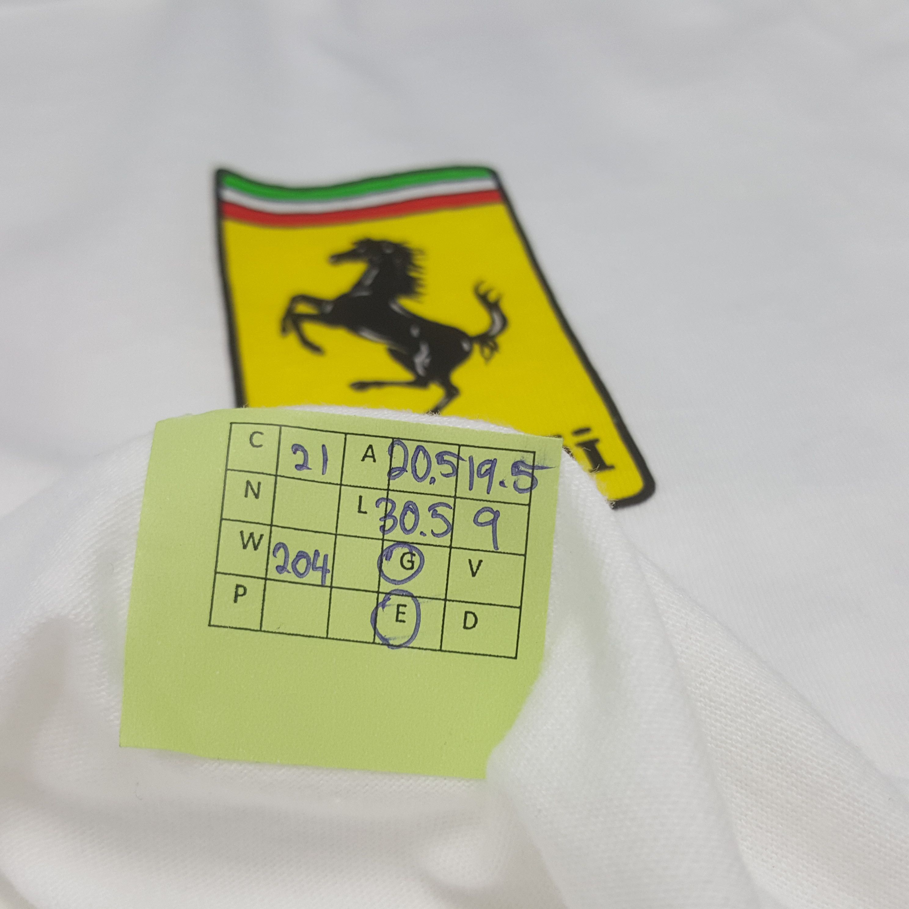 Ferrari Vintage Ferrari Jean Alesi Racing Team Tshirt RR21 Size US M / EU 48-50 / 2 - 8 Thumbnail
