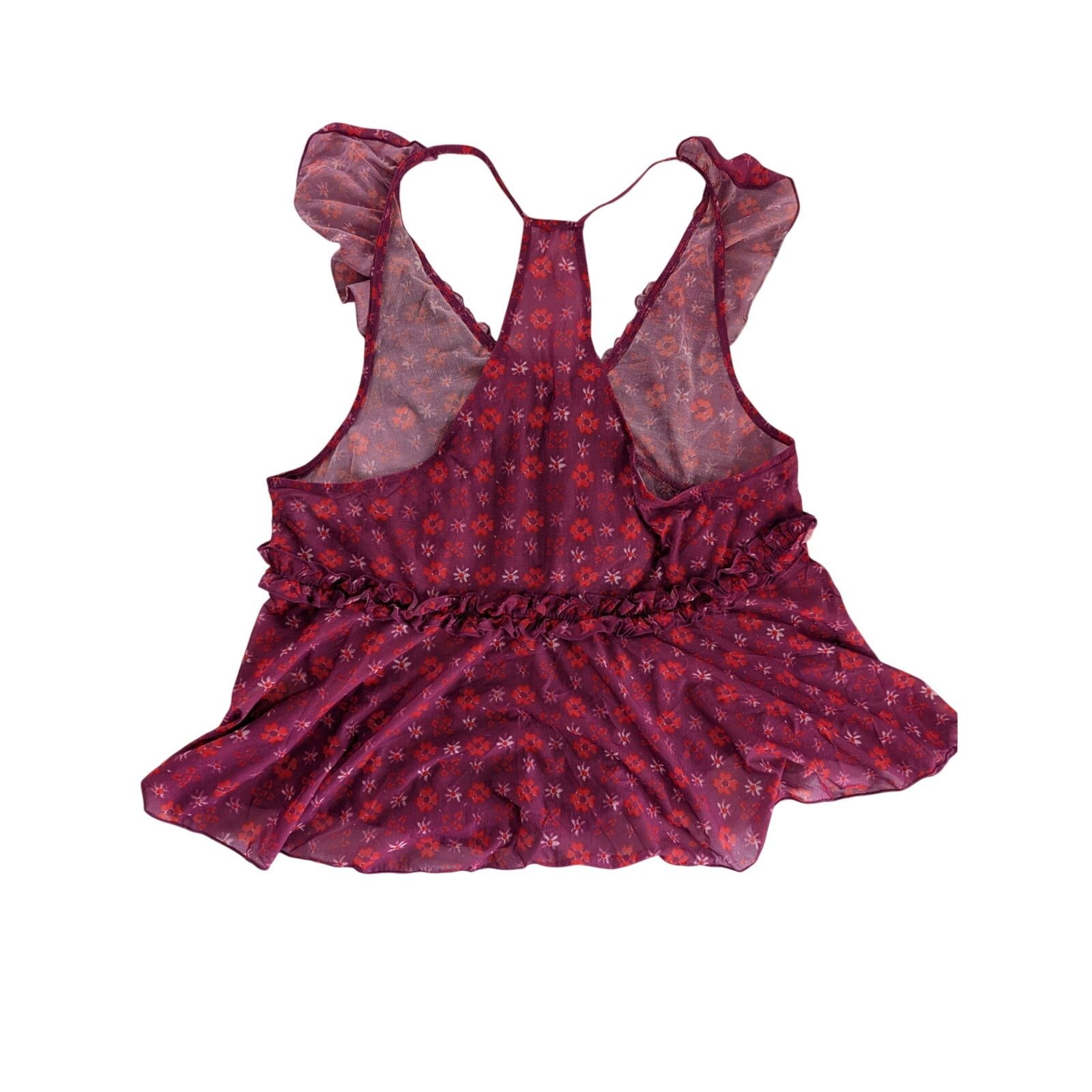 Free People Free People Floral Halter Top - Sz S Size S / US 4 / IT 40 - 3 Thumbnail