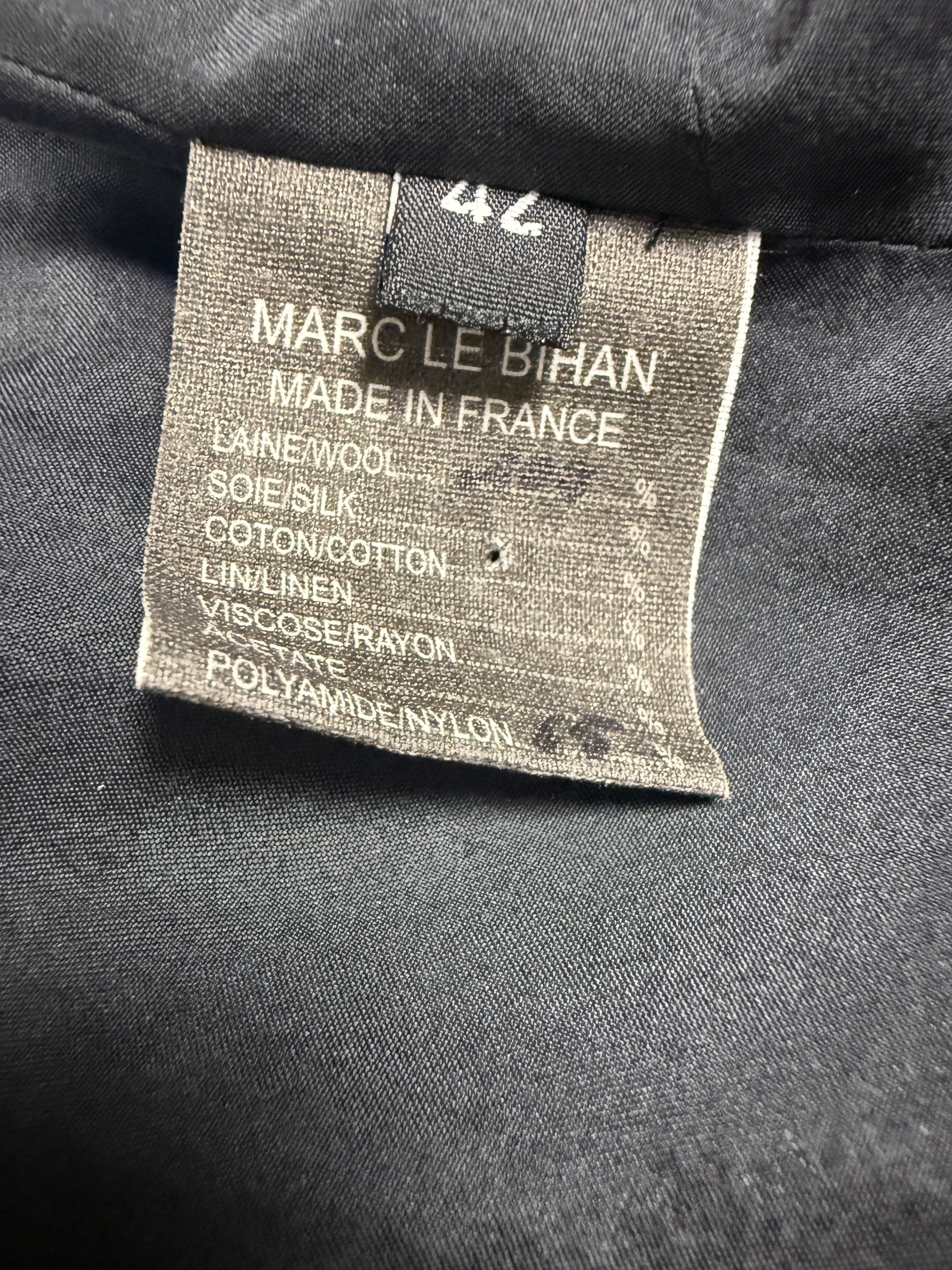 Marc Le Bihan Marc Le Bihan Wool Cropped Blazer Size M / US 6-8 / IT 42-44 - 6 Thumbnail