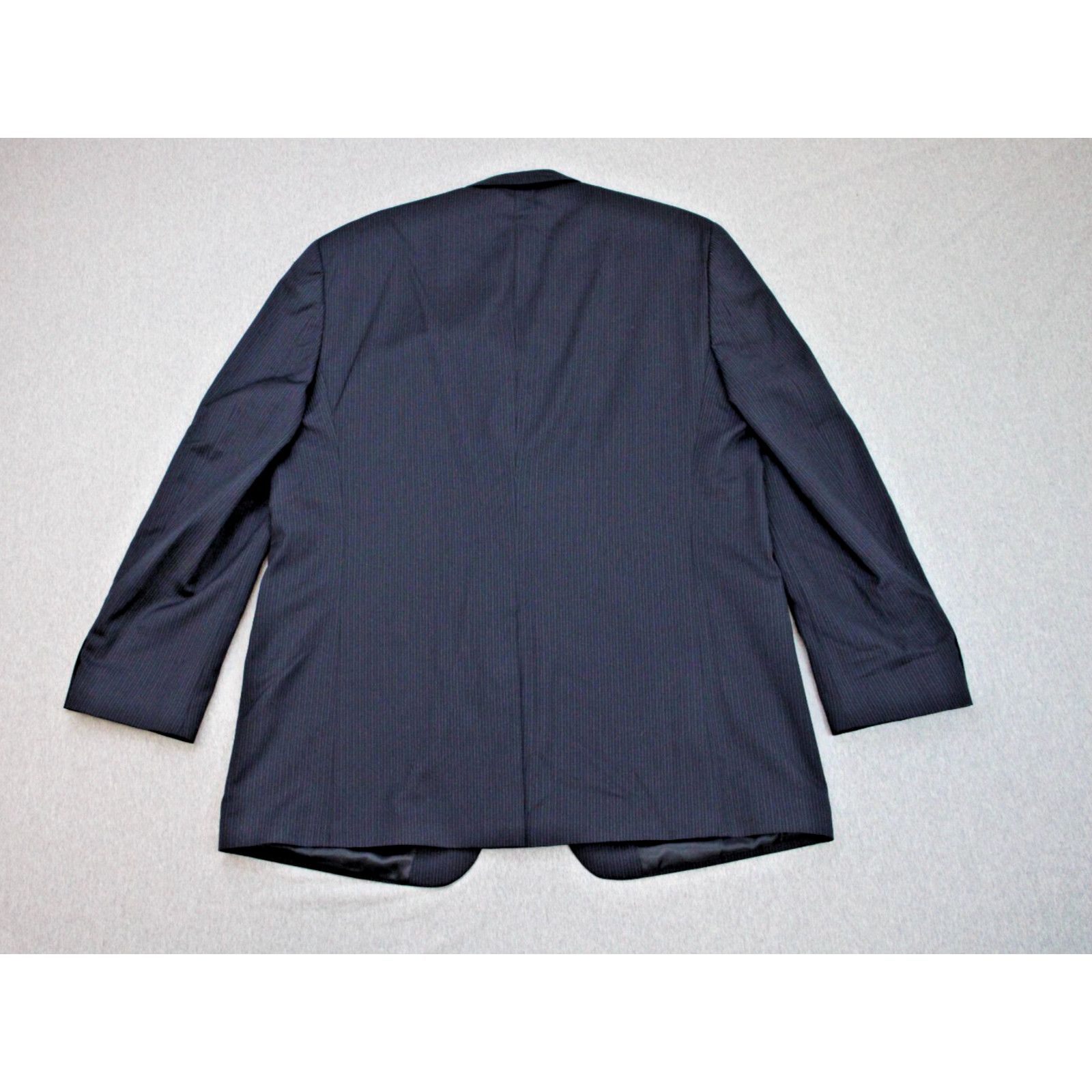 Lauren Ralph Lauren Lauren Ralph Lauren Blazer Men 46L Navy Blue Striped Size 46L - 2 Thumbnail