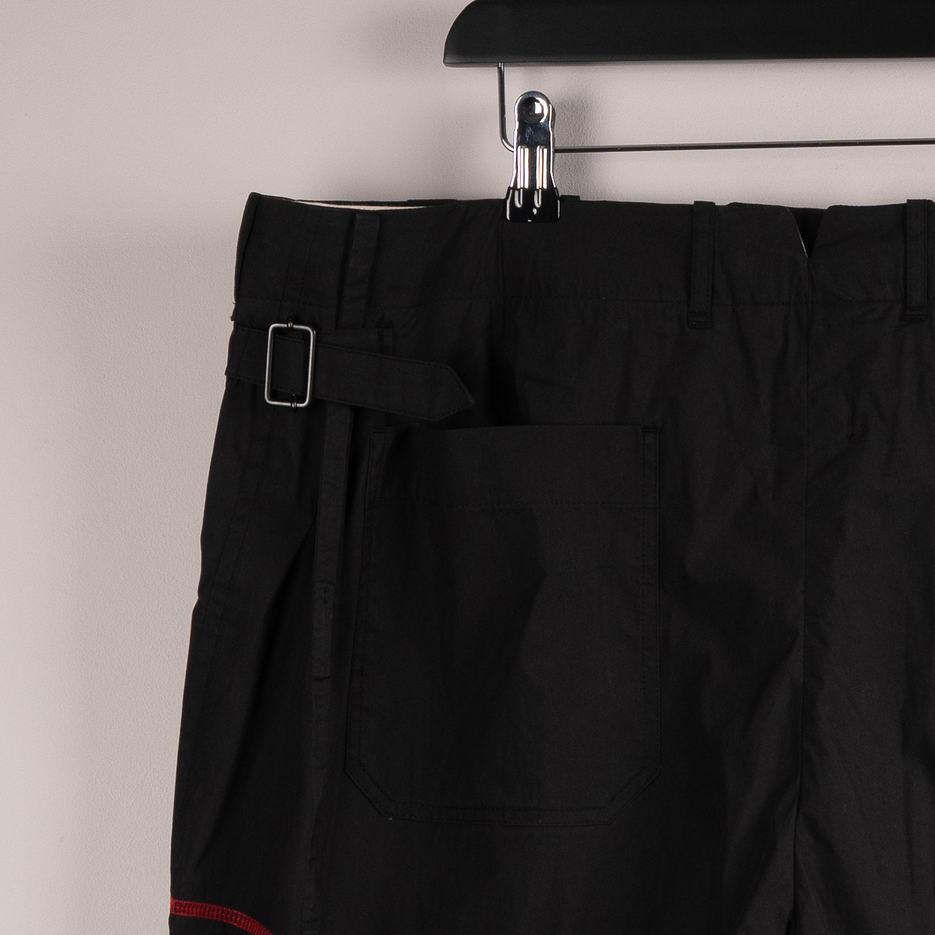 Craig Green Craig Green SS18 Contrast Stitch Shorts Black/Red Size US 36 / EU 52 - 12 Thumbnail