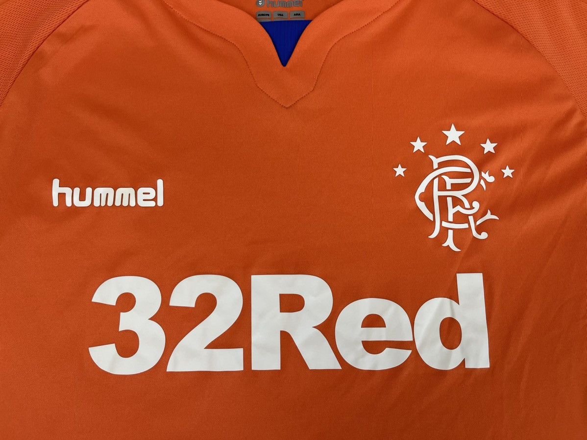 Hummel GLASGOW RANGERS 2018 2019 THIRD SOCCER JERSEY HUMMEL Size US L / EU 52-54 / 3 - 5 Thumbnail
