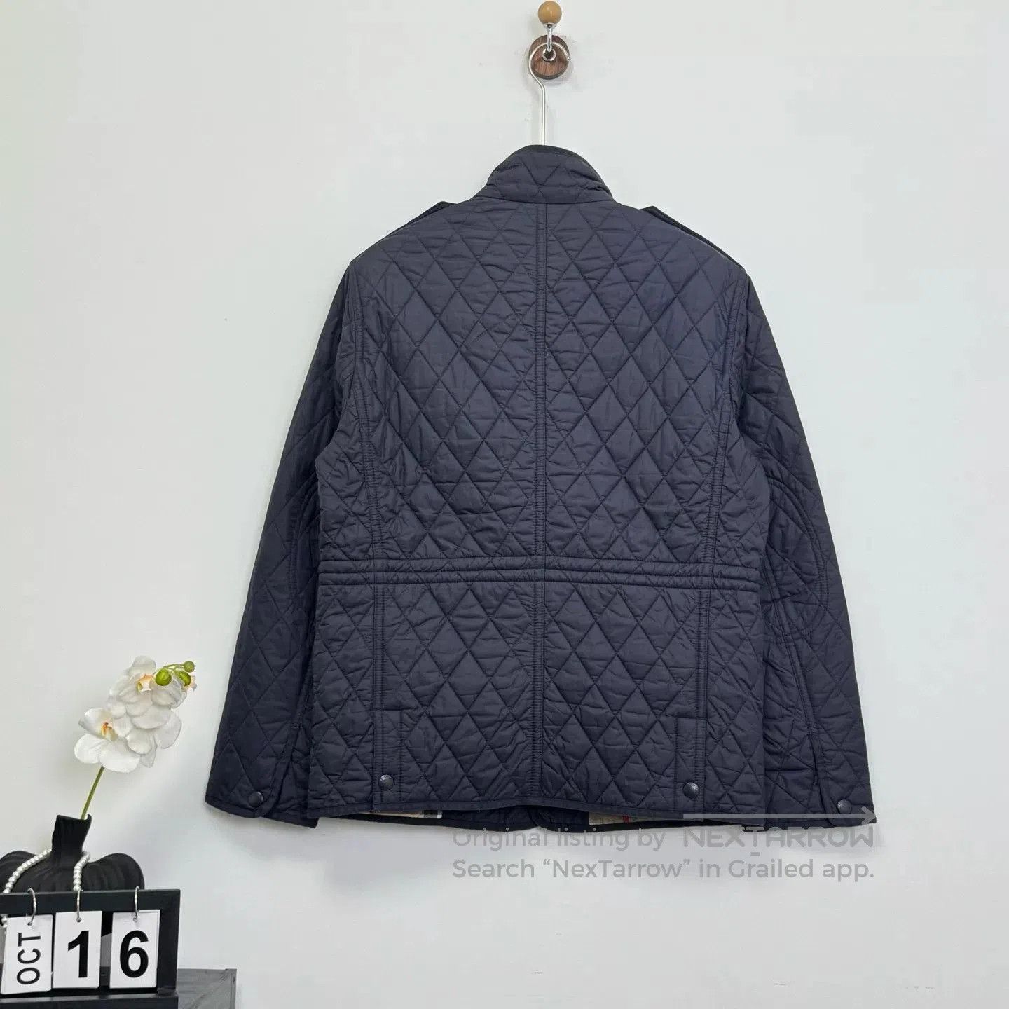 Burberry Burberry Quilted Cotton Jacket Size M. Size US M / EU 48-50 / 2 - 2 Thumbnail