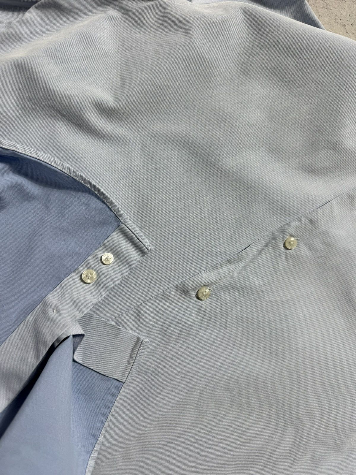 Suitsupply Suitsupply Luxury Button Up Shirt Blue Size US M / EU 48-50 / 2 - 8 Thumbnail