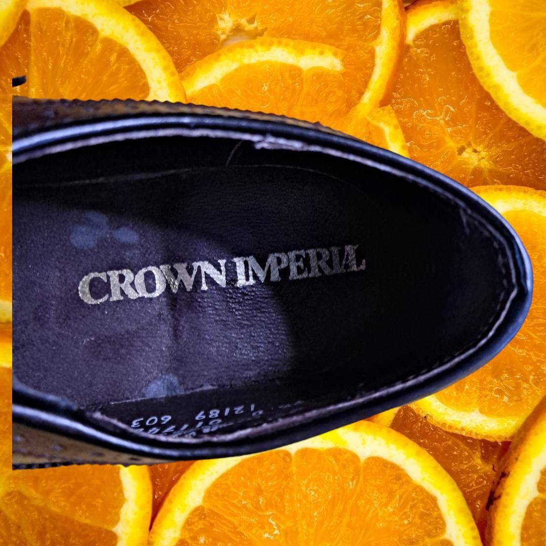 Other Crown Imperial Cherry Brown Lace Up Wingtip Oxfords Size 9 1 Size US 9.5 / EU 42-43 - 4 Thumbnail