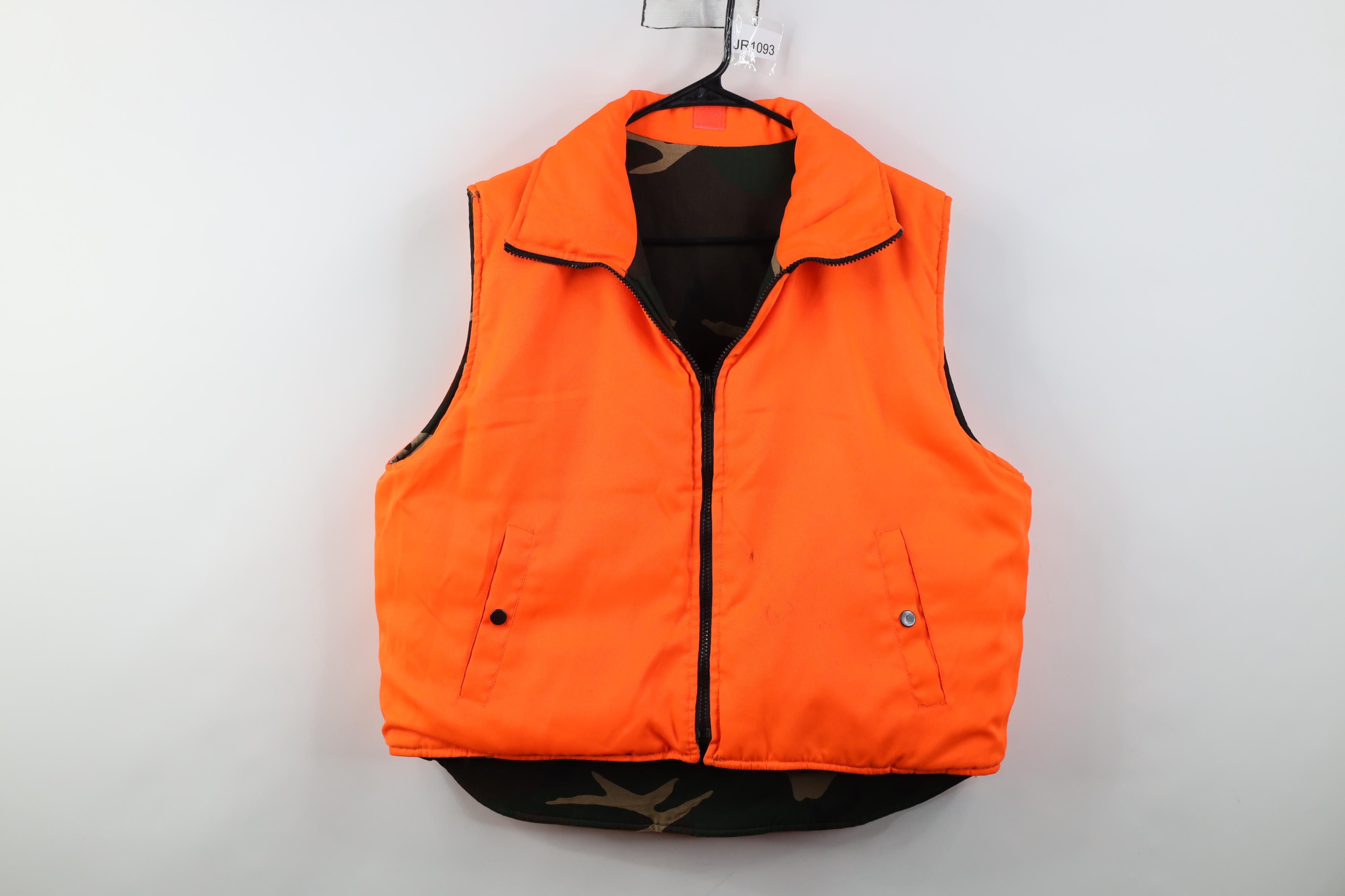 Vintage Vintage 90s Streetwear Reversible Boxy Puffer Vest Jacket Size US L / EU 52-54 / 3 - 13 Thumbnail