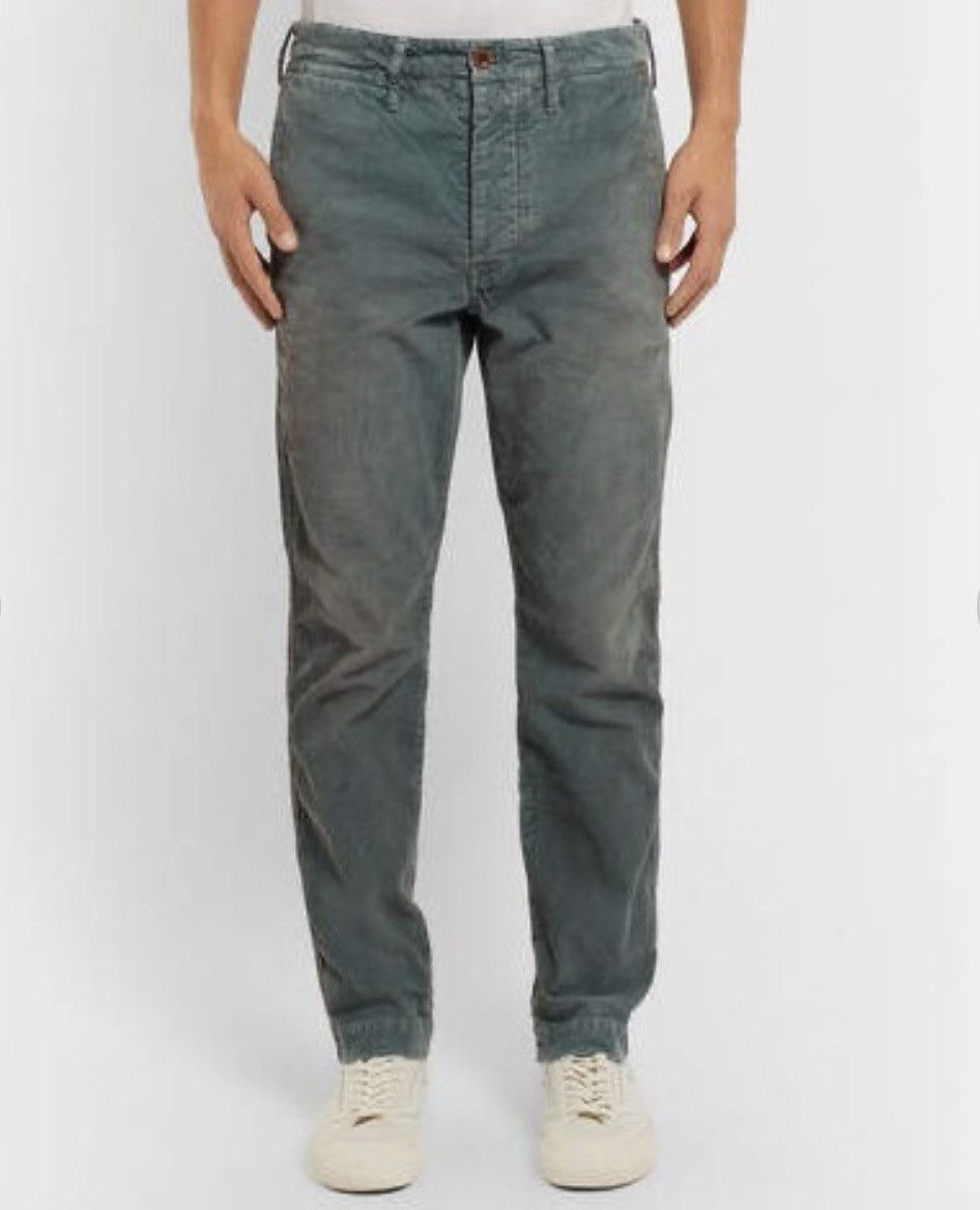 Fabric Brand & Co. Fabric-Brand & Co Dazed Slim-fit Corduroy Pants Size US 33 - 1 Thumbnail