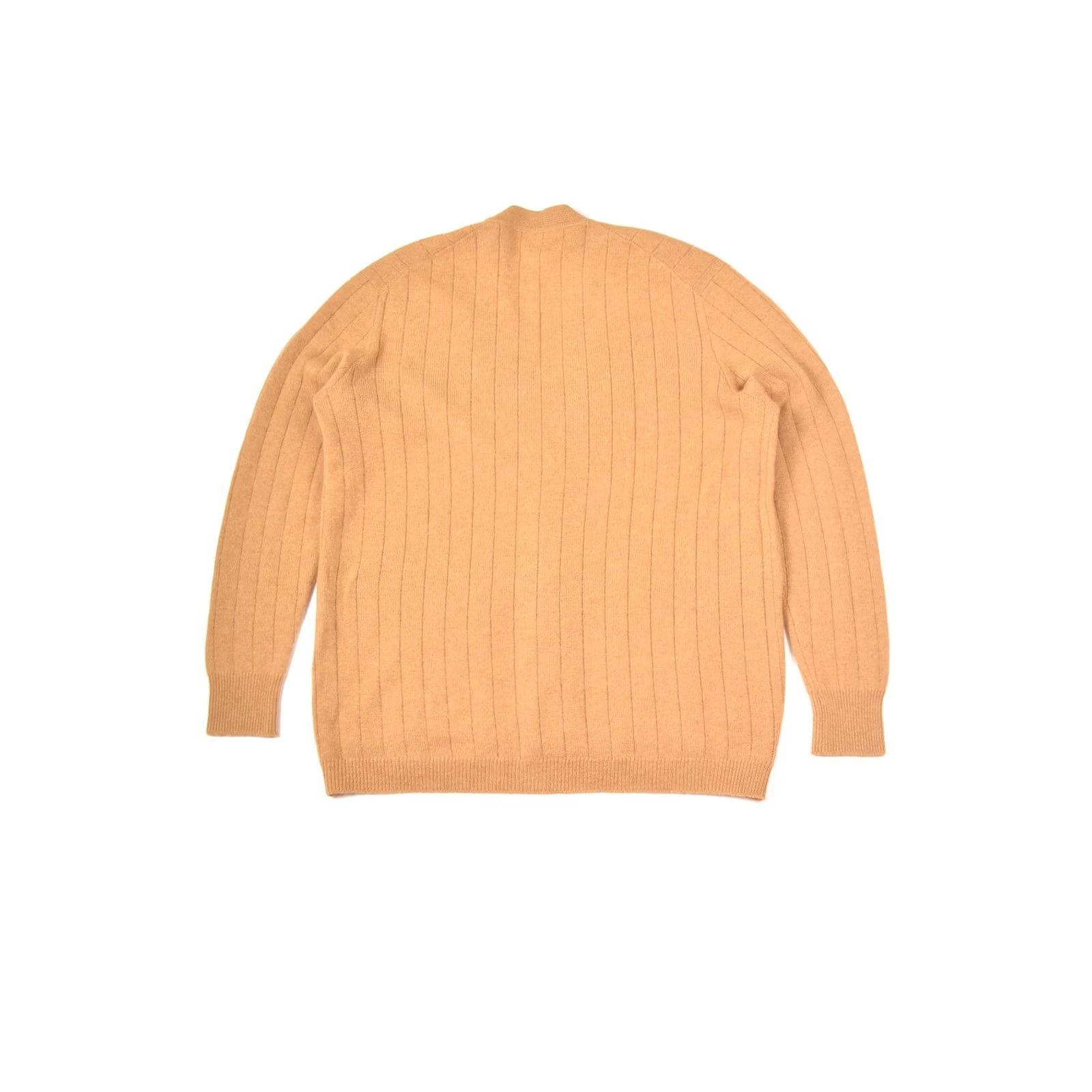 Vintage Hawick Cardigan Sweater Beige Size 42 Women Camelhair Lambswool Cashmere Wool Scotland Size M / US 6-8 / IT 42-44 - 7 Thumbnail