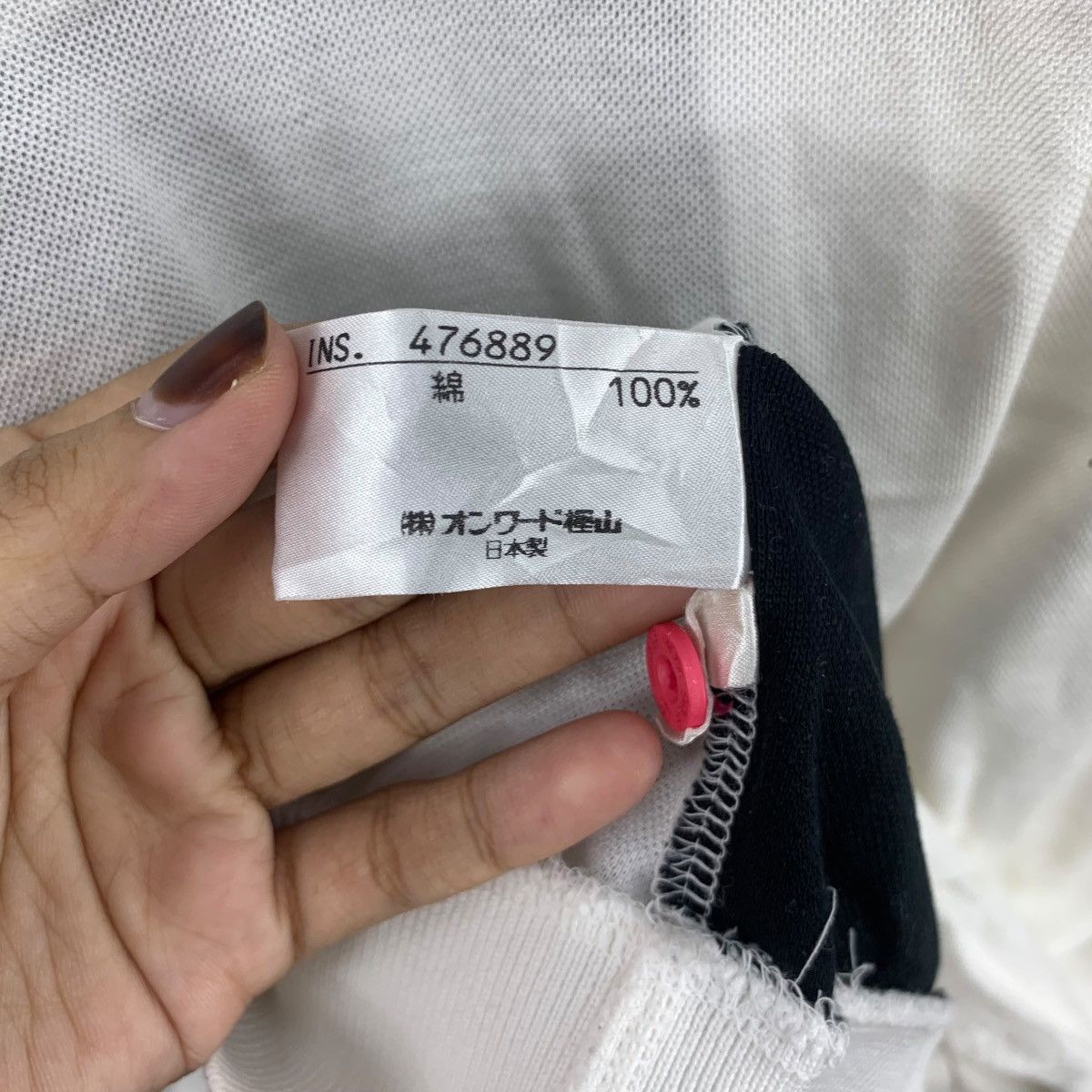 Hanae Mori Vintage HANAE MORI PARIS Golf Collection Polo Tee Shirt Top Size L / US 10 / IT 46 - 9 Thumbnail