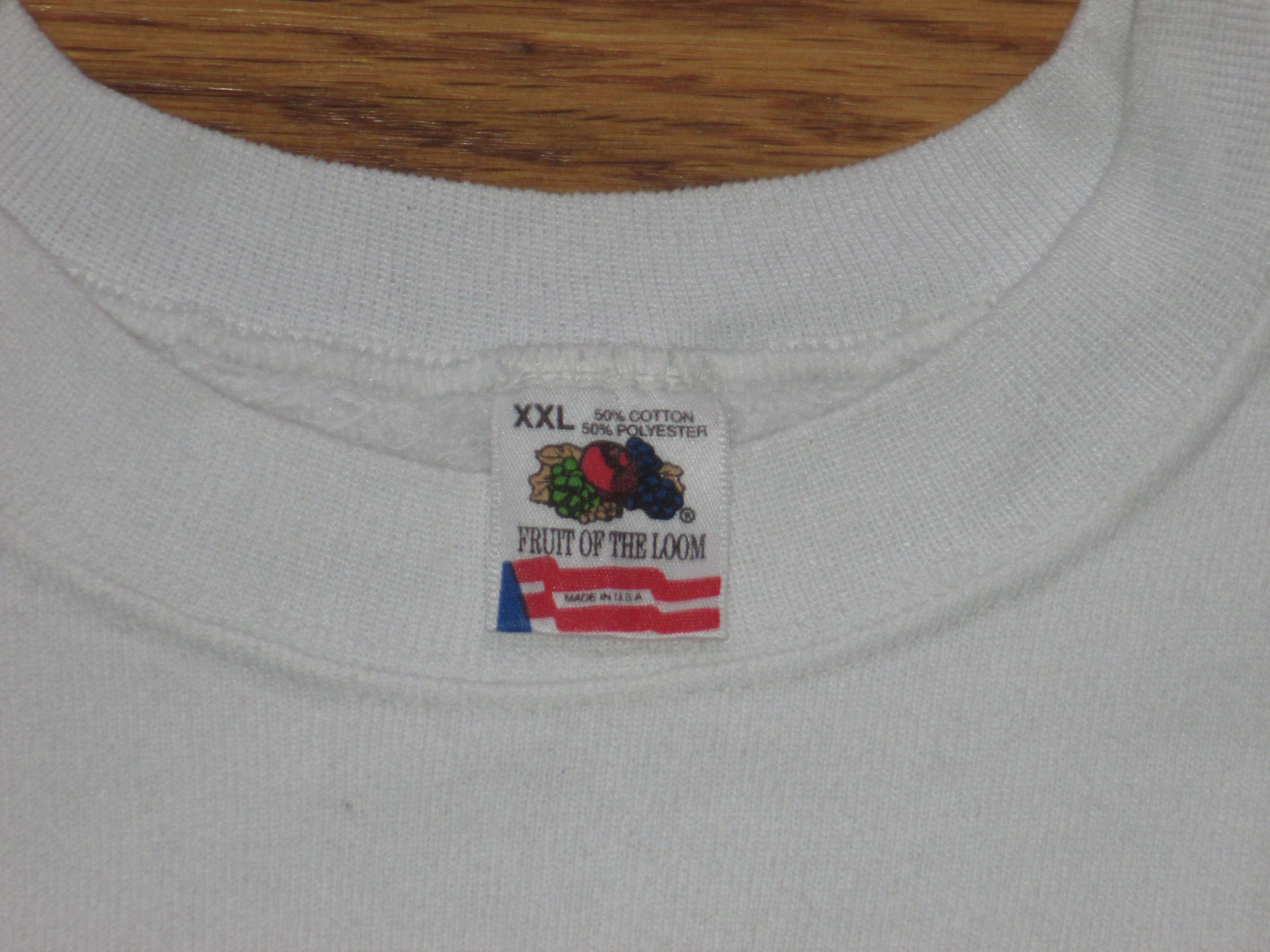 Fruit Of The Loom Vintage 1992 Boxing Mancini Haugen Hip Hop Sweatshirt Size US XL / EU 56 / 4 - 7 Thumbnail