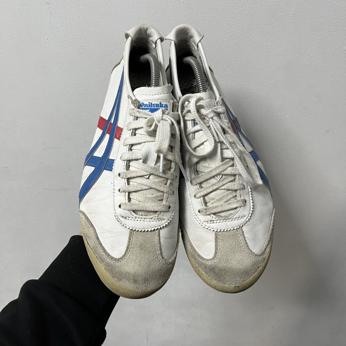 Asics Vintage Asics Onitsuka Tiger Mexico 66 Distressed Shoes Size US 8.5 / EU 41-42 - 3 Thumbnail
