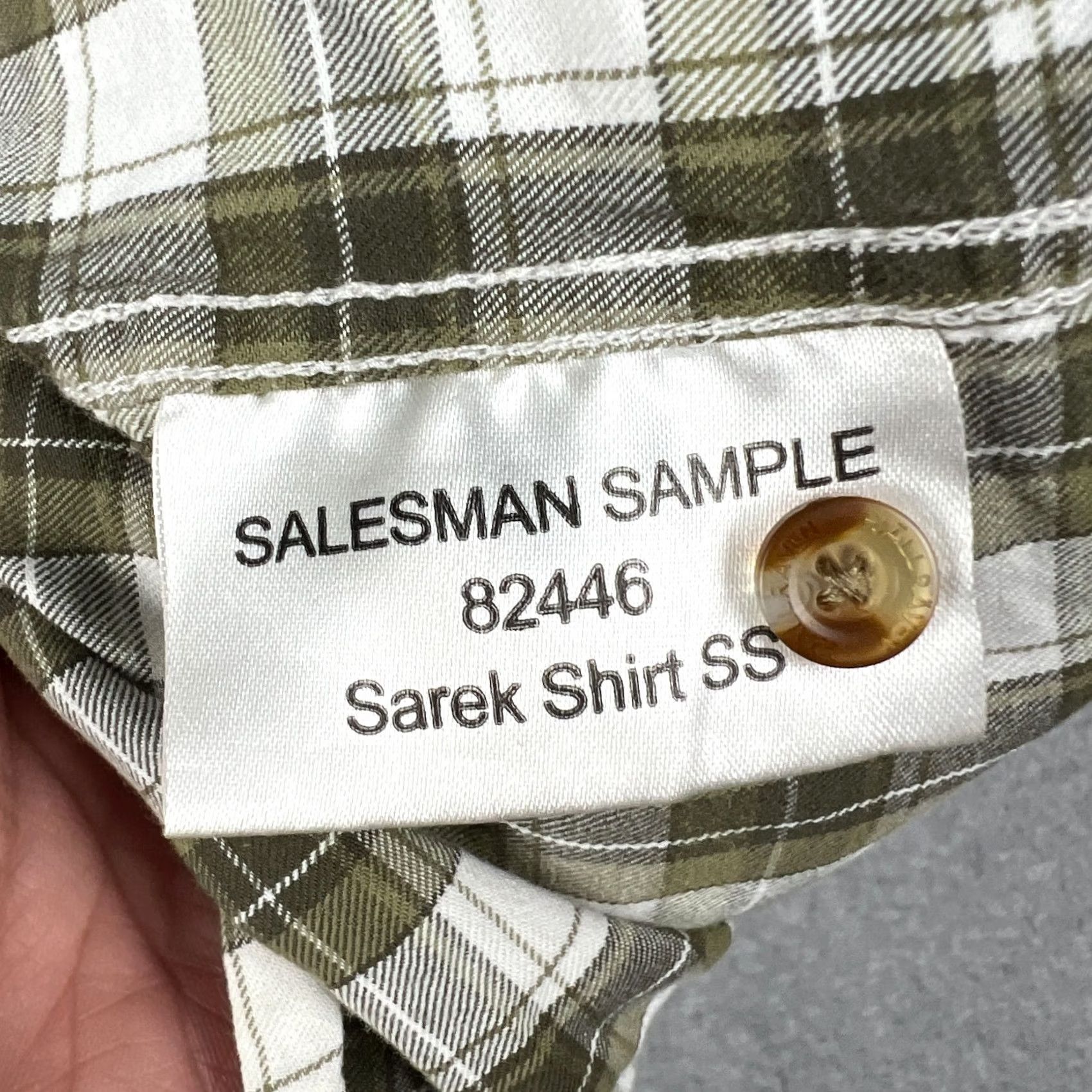 Vintage Fjallraven Sarek Shirt Mens Medium Green Plaid Hiking Short Sleeve Button Size US M / EU 48-50 / 2 - 4 Thumbnail