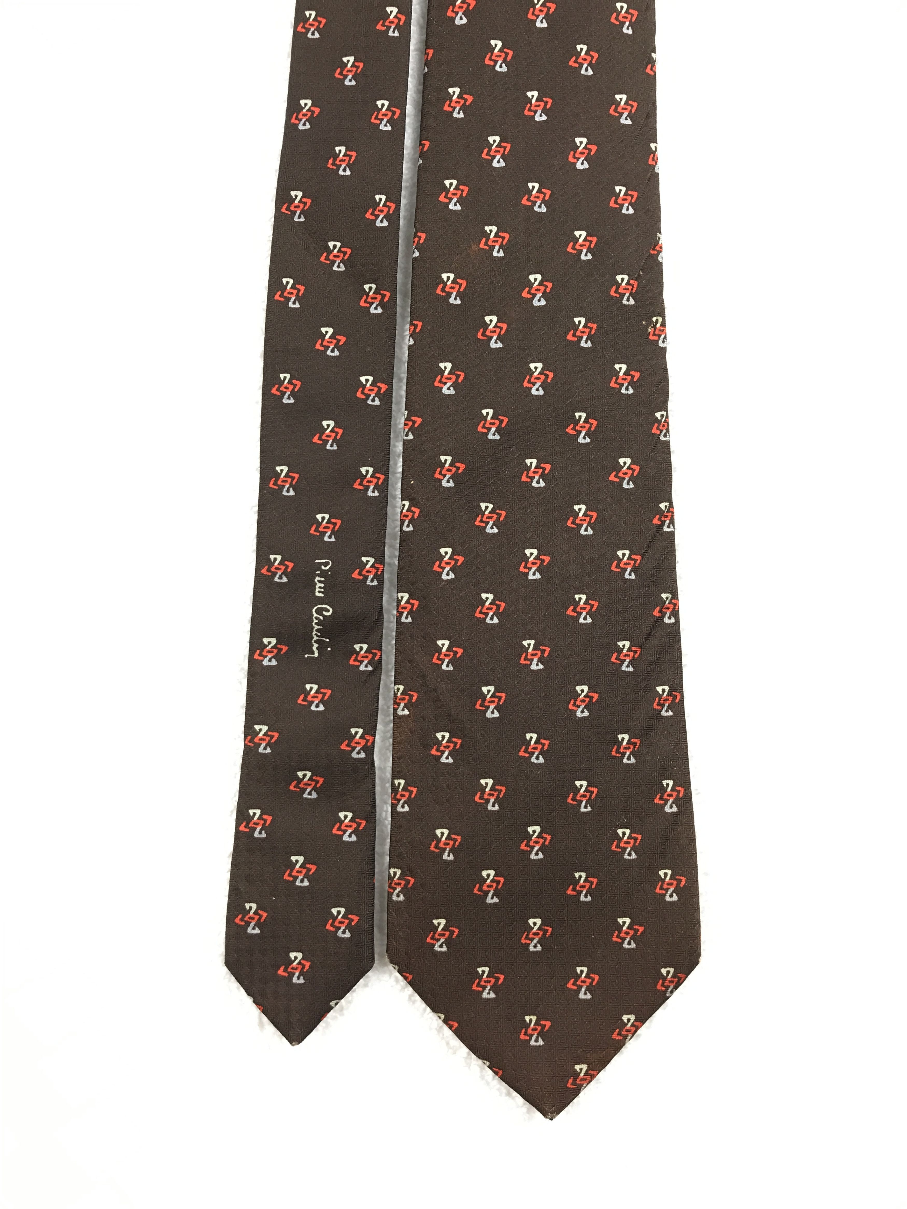 Designer × Pierre Cardin × Vintage Vintage Pierre Cardin Silk Necktie Size ONE SIZE - 3 Thumbnail