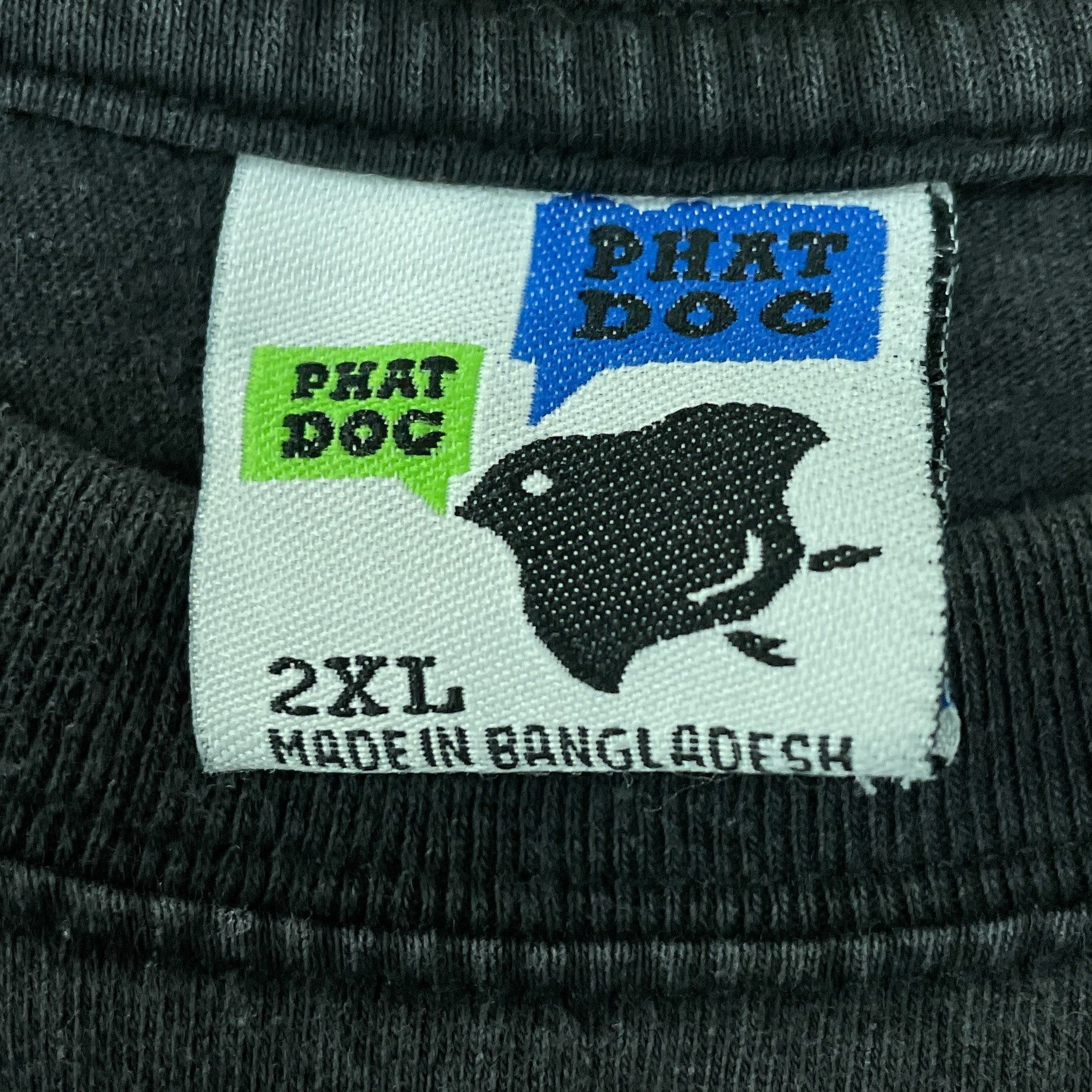 Vintage Phat Doc Black History Stamps All Over Print Black T-Shirt Size US XXL / EU 58 / 5 - 6 Thumbnail