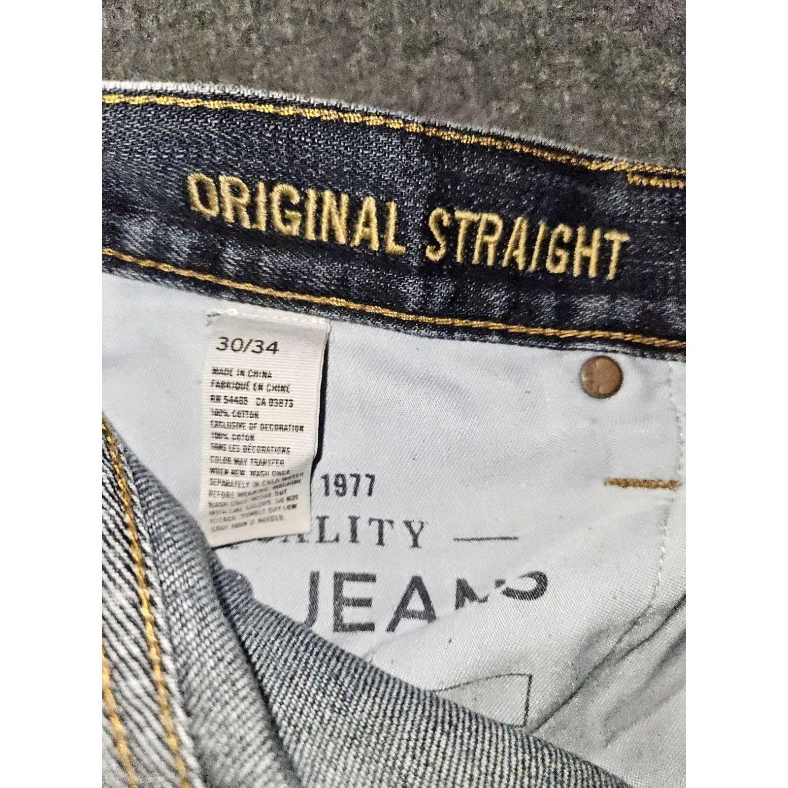 American Eagle Outfitters VINTAGE American Eagle Outfitters Original Straight Jeans Men 30x32 Blue Denim Distressed Preppy Regular Size US 30 / EU 46 - 3 Thumbnail
