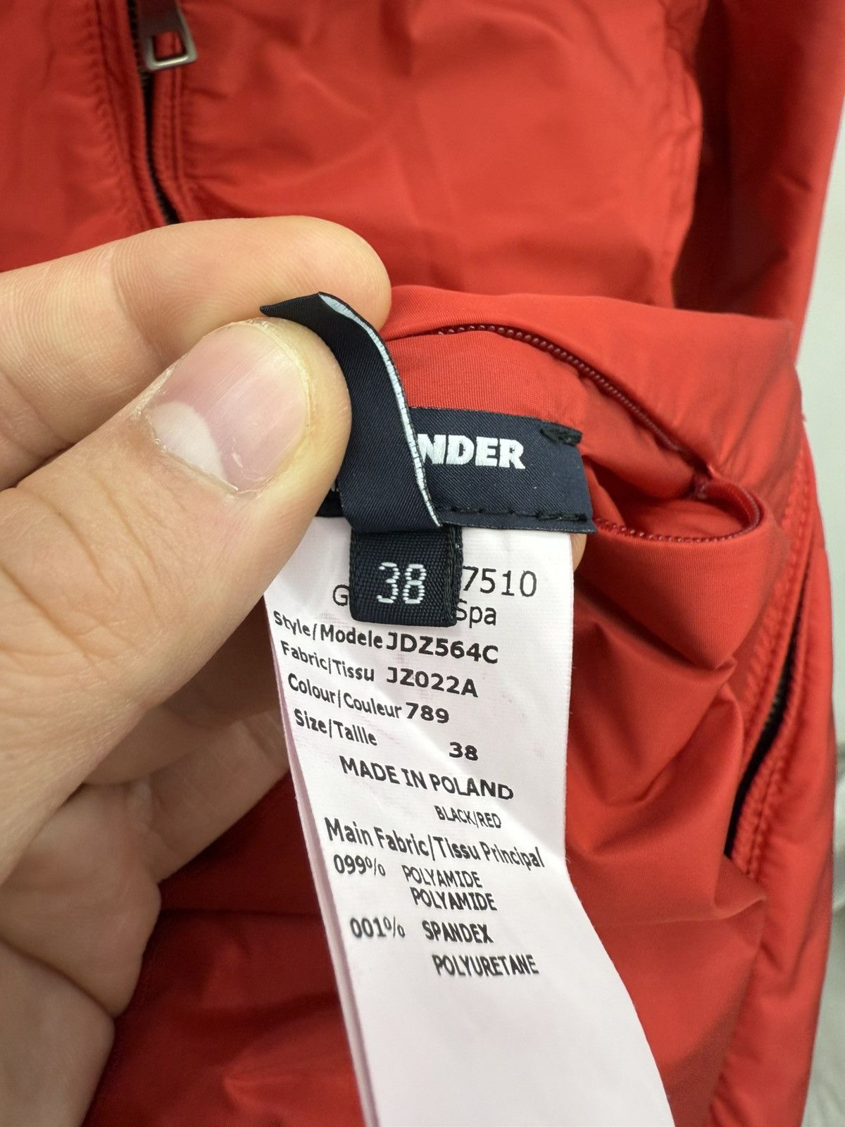 Jil Sander Jil Sander Navy Reversible Red Black Jacket Size XS / US 0-2 / IT 36-38 - 11 Thumbnail