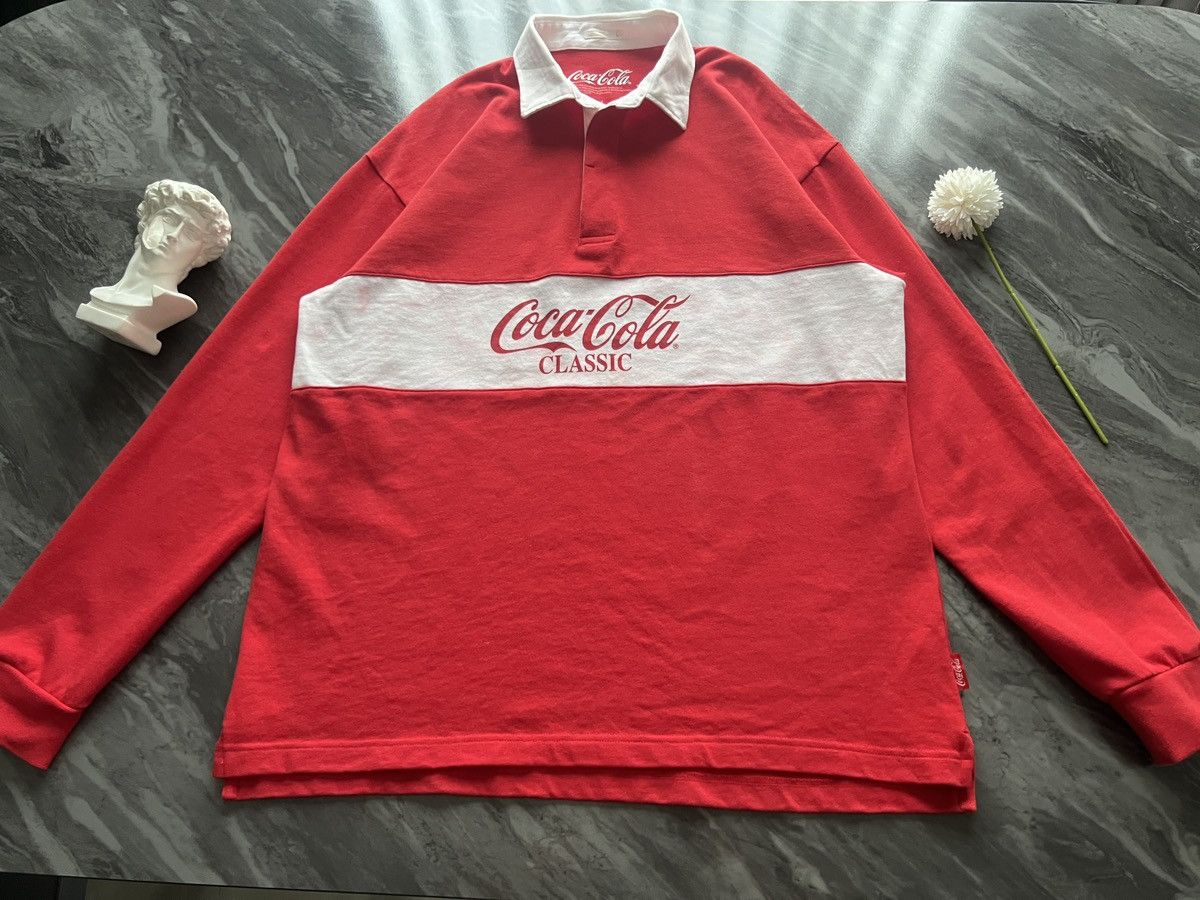 Coca Cola CoCa CoLa : GU Collab Center Logo Red Size US L / EU 52-54 / 3 - 2 Thumbnail