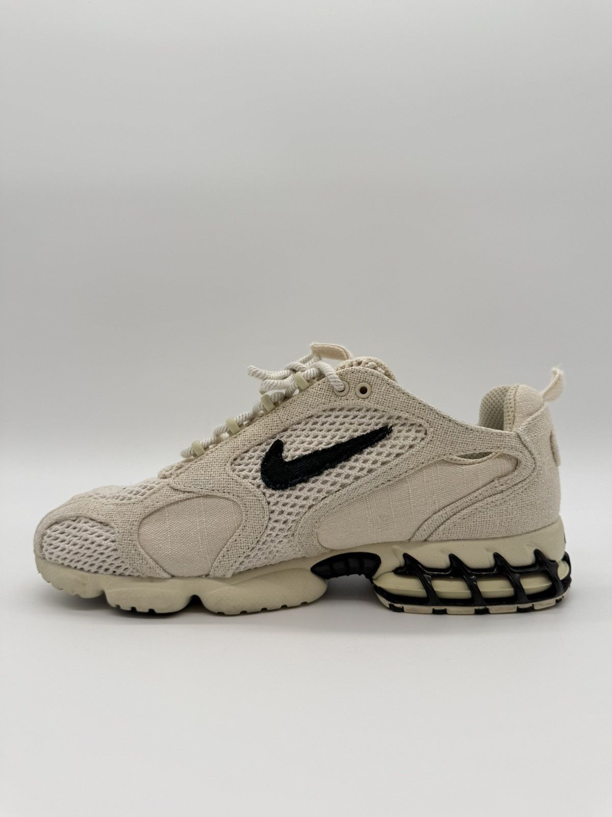 Nike × Stussy Nike Air Zoom Spiridon Cage 2 Stussy Fossil EU 42,5 Size US 9 / EU 42 - 2 Thumbnail