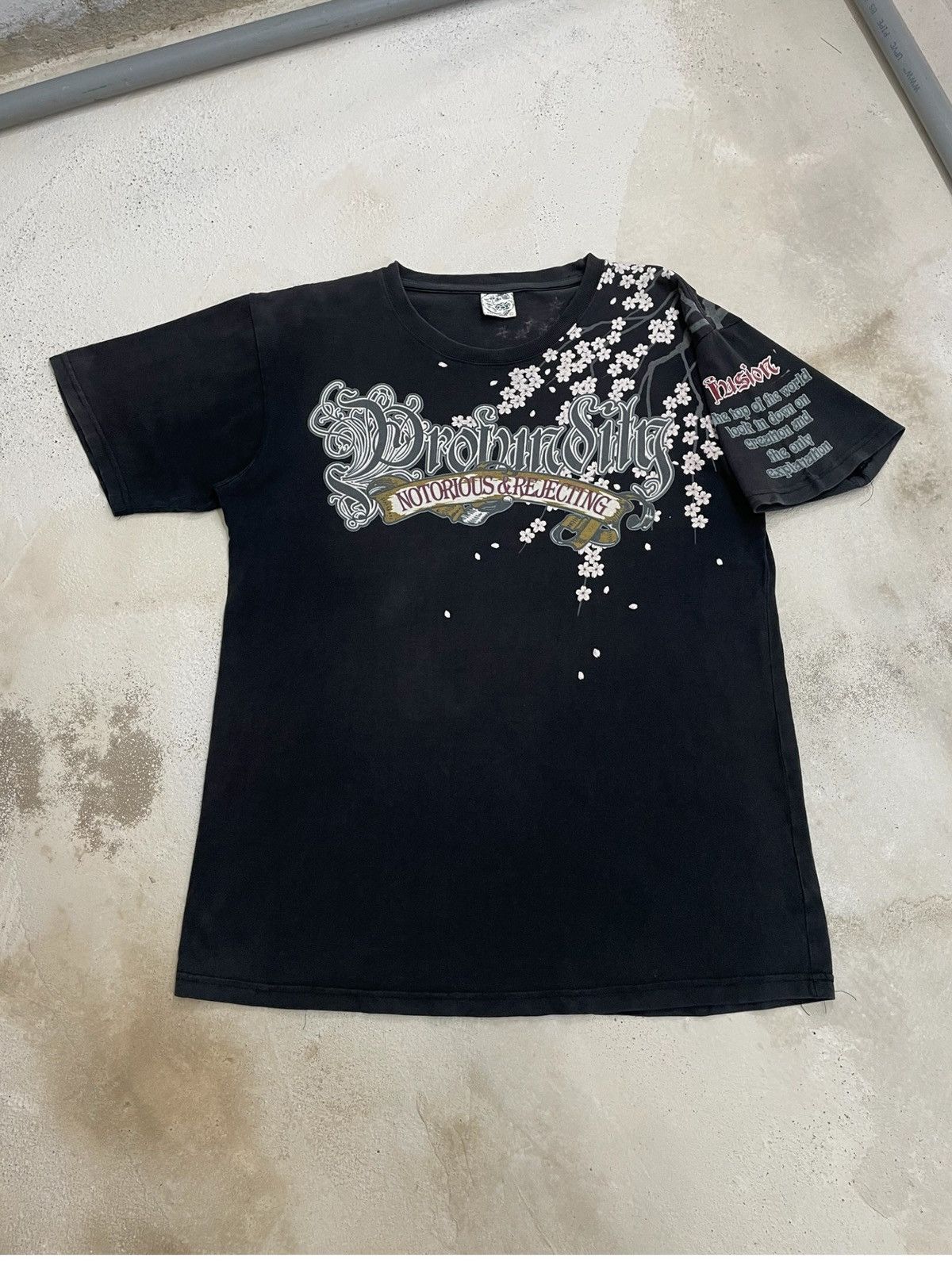 Bullet Noise Notorious & Rejecting Yakuza Girl Love Poem Japan Culture Size US XL / EU 56 / 4 - 4 Thumbnail