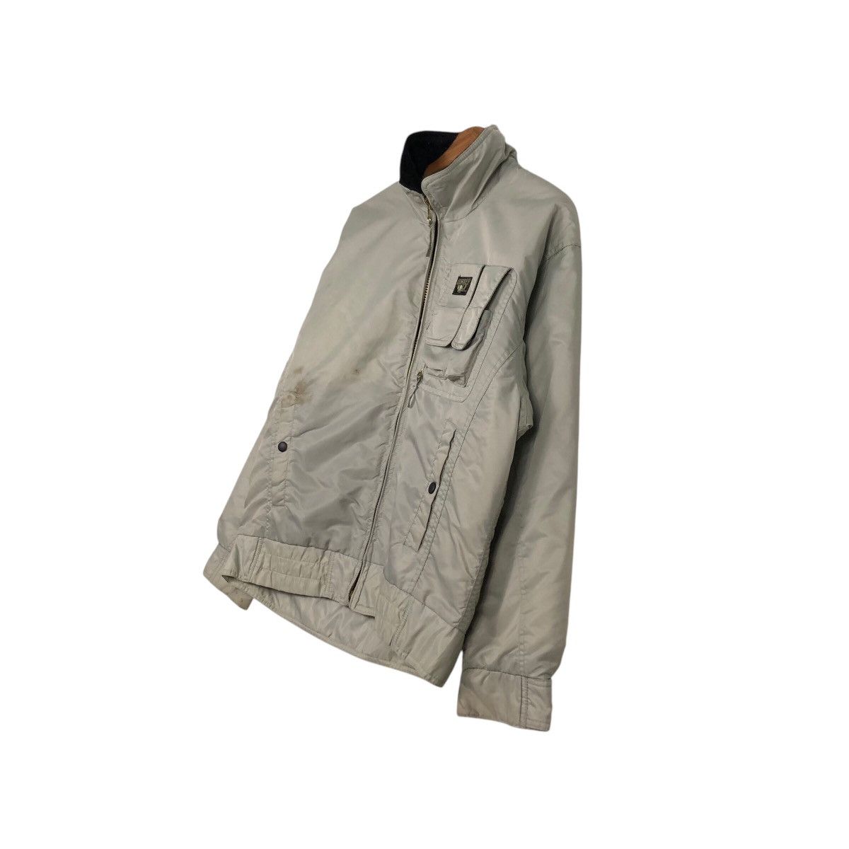 Japanese Brand 📌Vintage Bomber Jacket Tactical Design Lonely Wolf Size US M / EU 48-50 / 2 - 3 Thumbnail