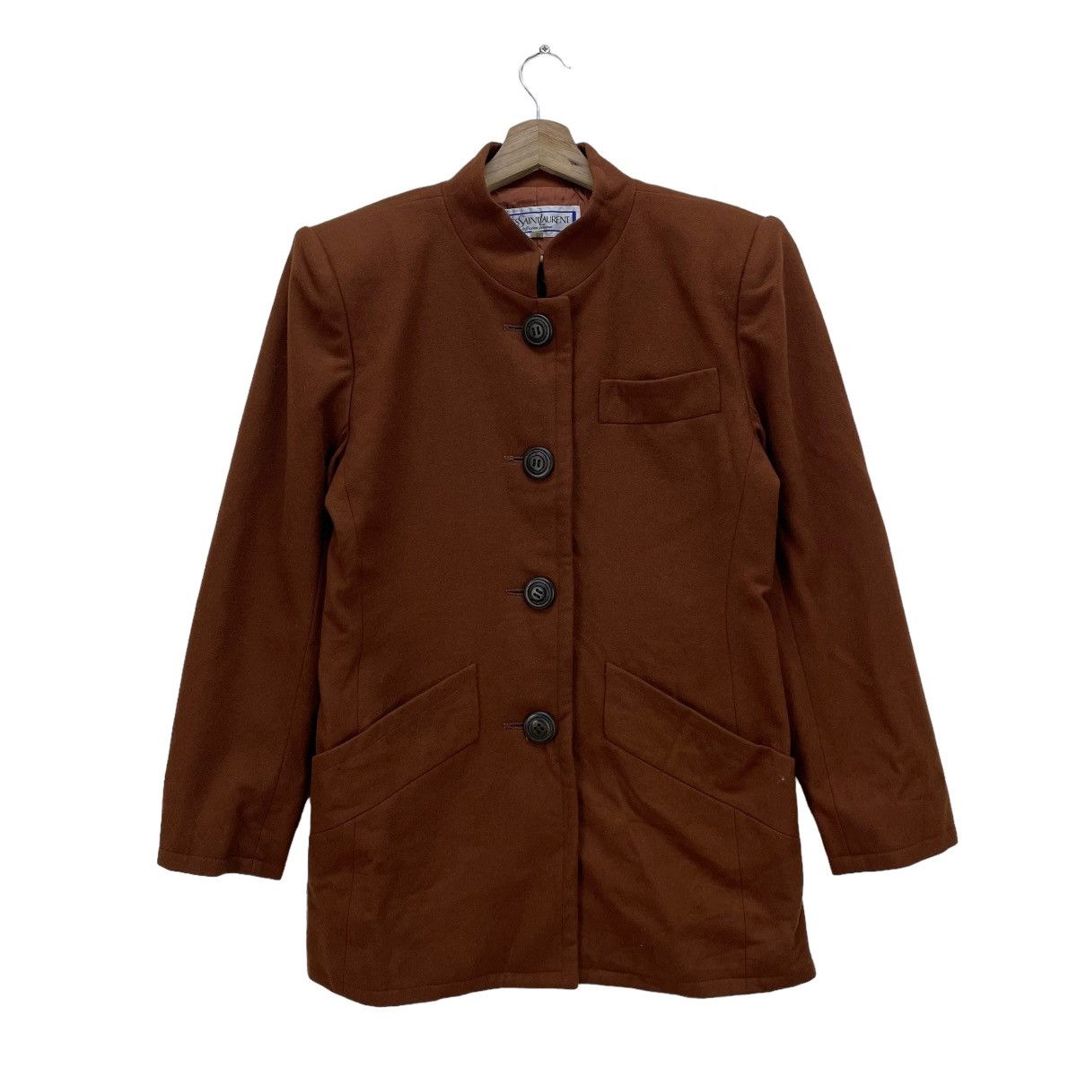 Yves Saint Laurent 💥Vintage Wool Yves Saint Lauren Jacket Size M / US 6-8 / IT 42-44 - 1 Thumbnail
